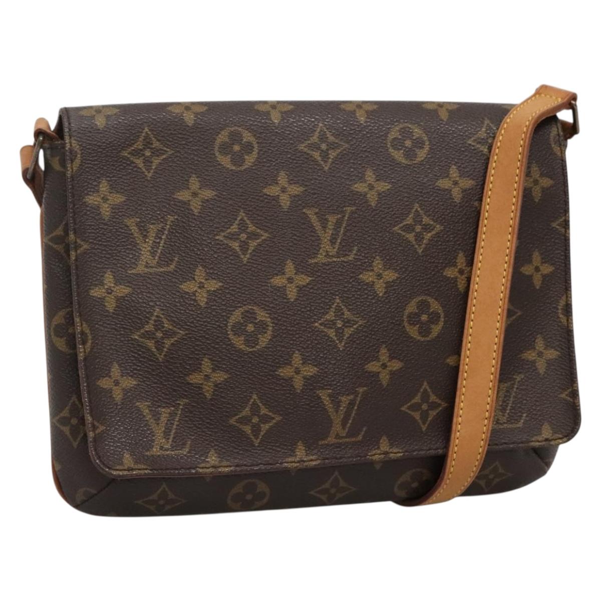 LOUIS VUITTON Monogram Musette Tango Short Strap Shoulder Bag M51257 Auth ep9591