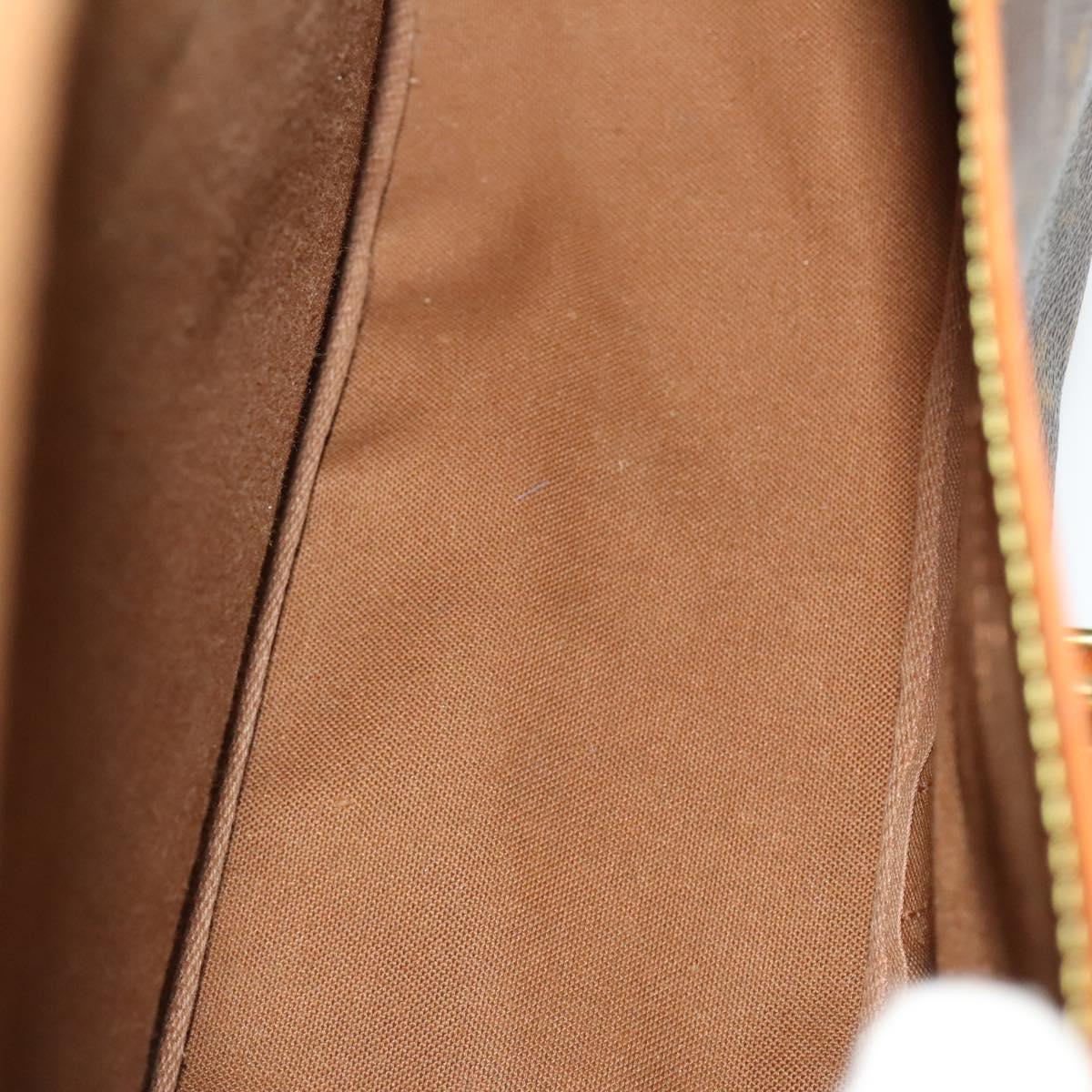 LOUIS VUITTON Monogram Saumur 35 Shoulder Bag M42254 LV Auth ep9649