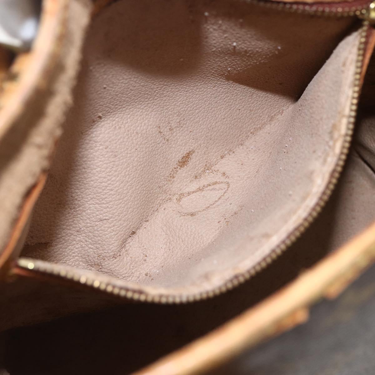 LOUIS VUITTON Monogram Bucket PM Shoulder Bag M42238 LV Auth ep9673