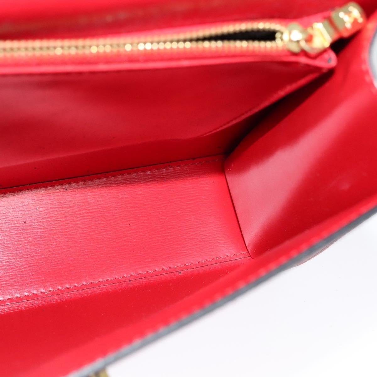 LOUIS VUITTON Epi Malesherbes Hand Bag Red M52377 LV Auth ep9689