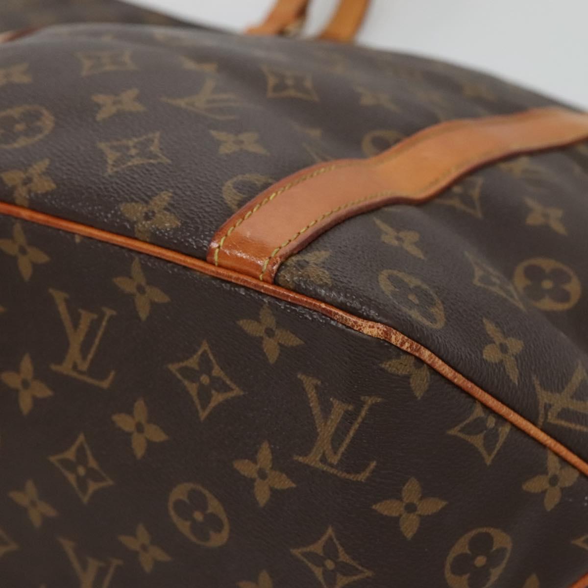LOUIS VUITTON Monogram Sac Shopping Tote Bag M51108 LV Auth ep9693
