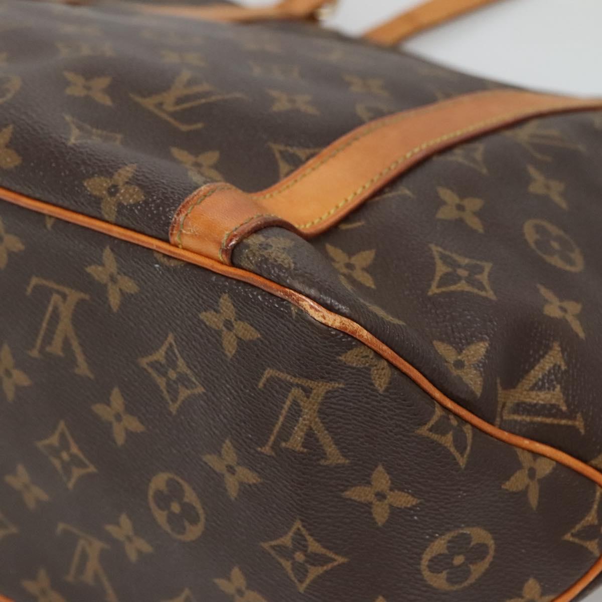 LOUIS VUITTON Monogram Sac Shopping Tote Bag M51108 LV Auth ep9693