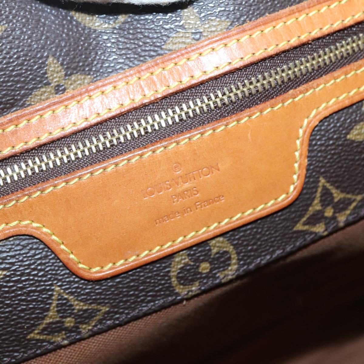 LOUIS VUITTON Monogram Sac Shopping Tote Bag M51108 LV Auth ep9693
