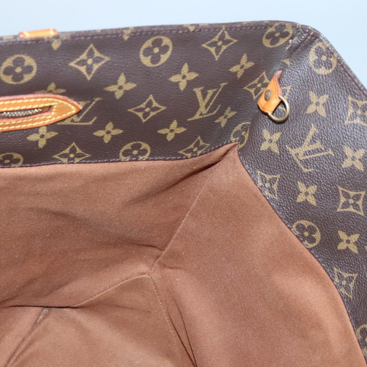 LOUIS VUITTON Monogram Sac Shopping Tote Bag M51108 LV Auth ep9693