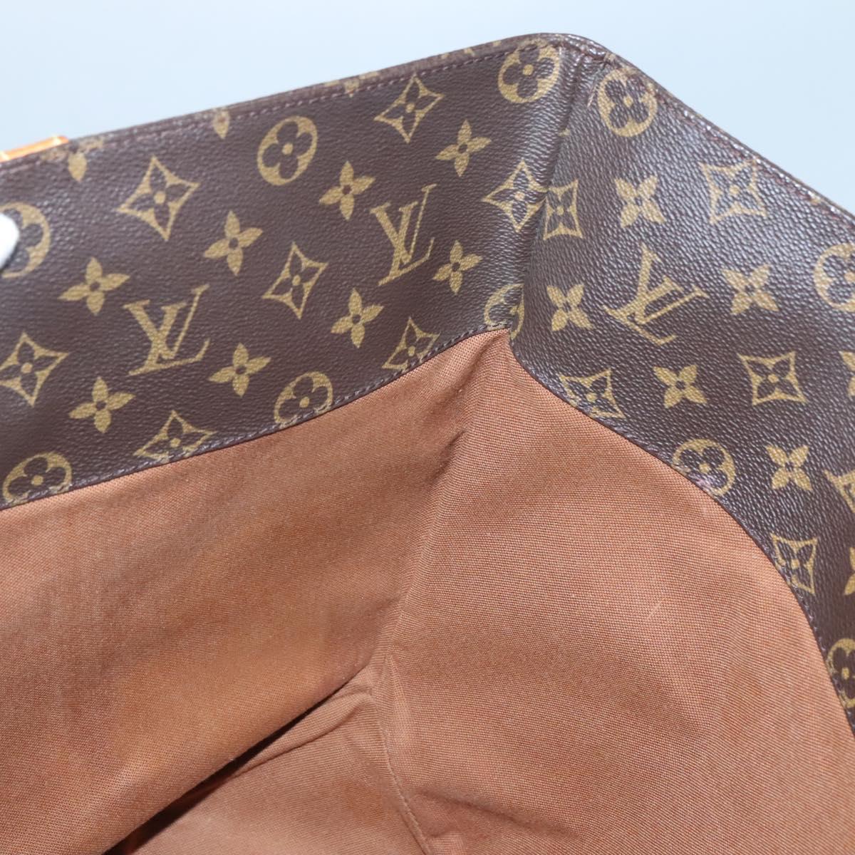 LOUIS VUITTON Monogram Sac Shopping Tote Bag M51108 LV Auth ep9693