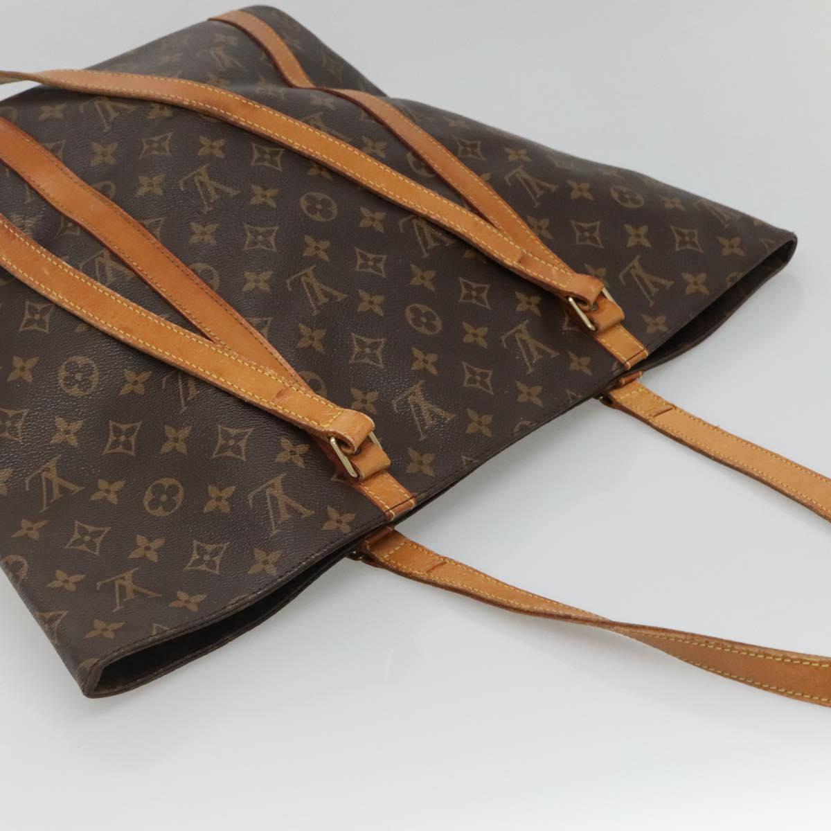 LOUIS VUITTON Monogram Sac Shopping Tote Bag M51108 LV Auth ep9693