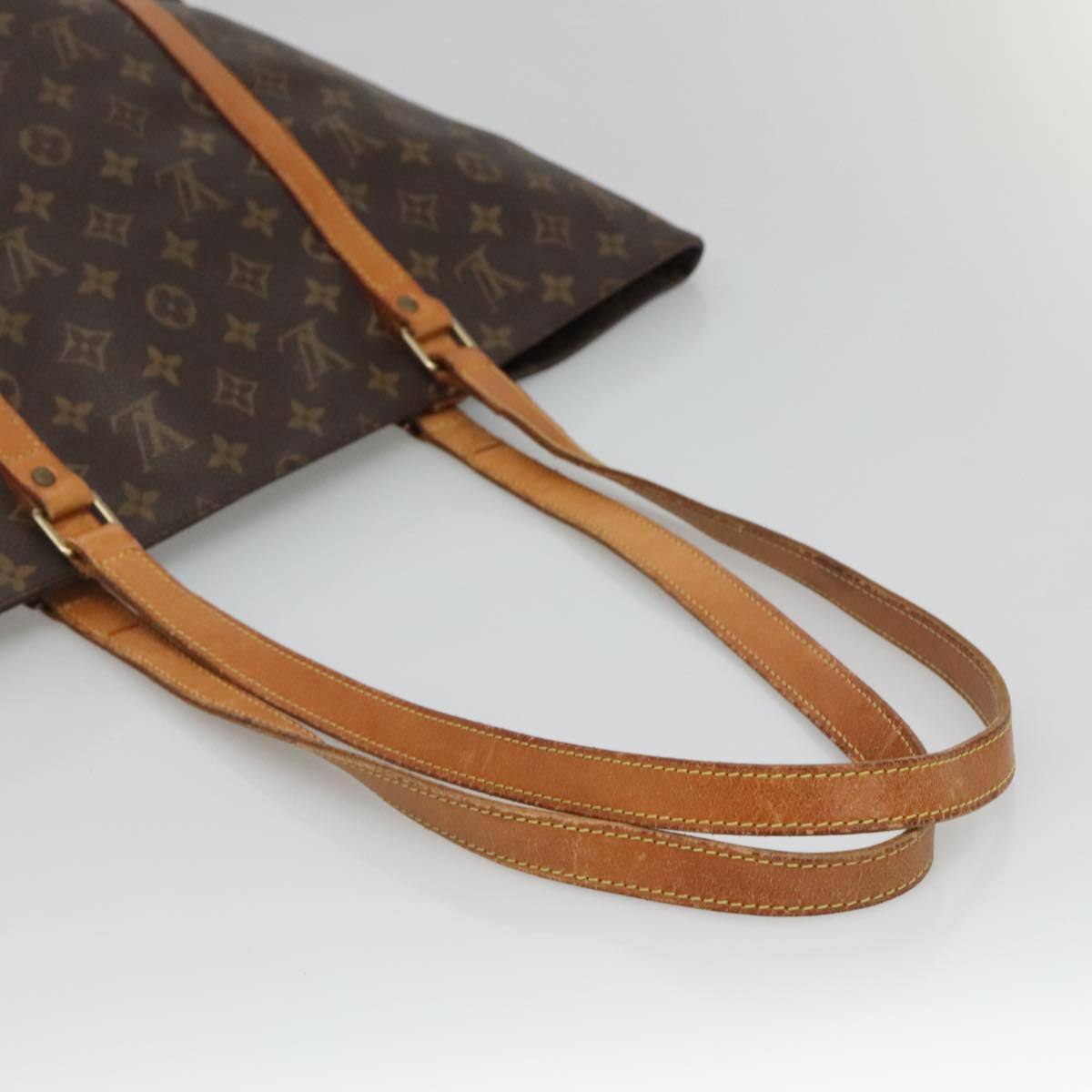LOUIS VUITTON Monogram Sac Shopping Tote Bag M51108 LV Auth ep9693