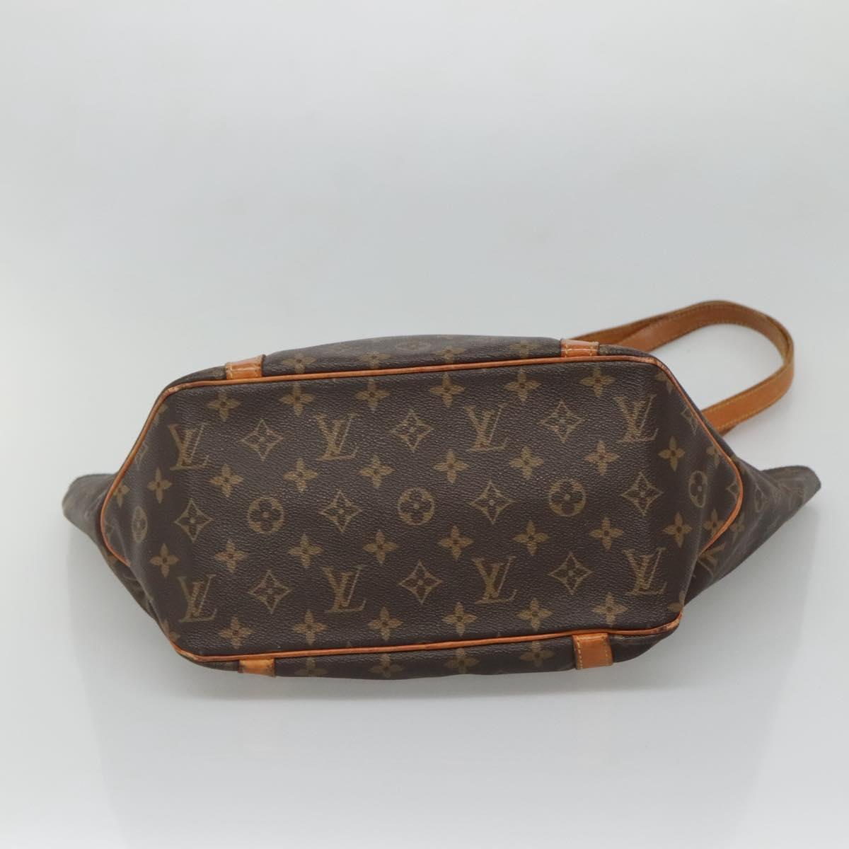 LOUIS VUITTON Monogram Sac Shopping Tote Bag M51108 LV Auth ep9693