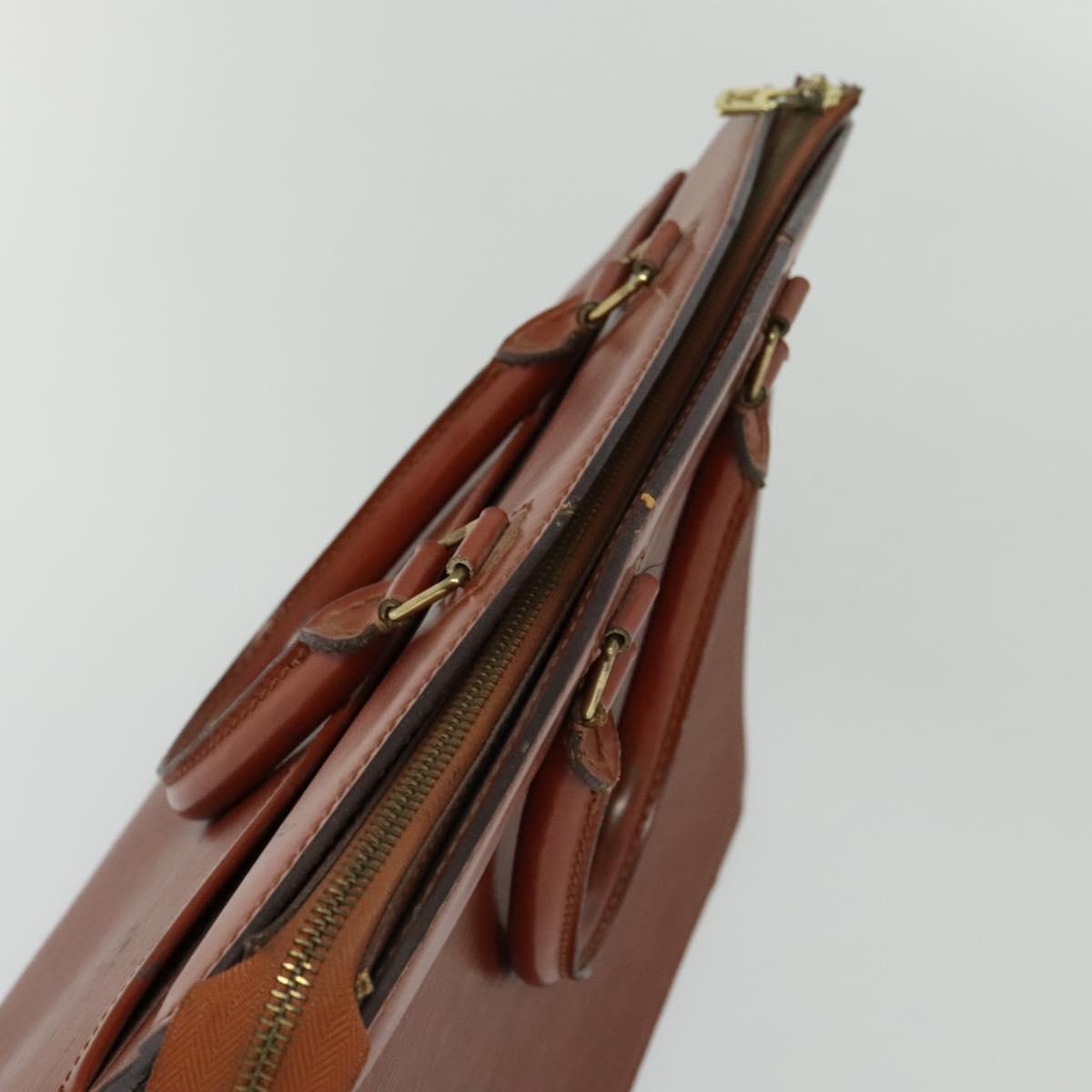 LOUIS VUITTON Epi Riviera Hand Bag Brown M48183 LV Auth ep9737