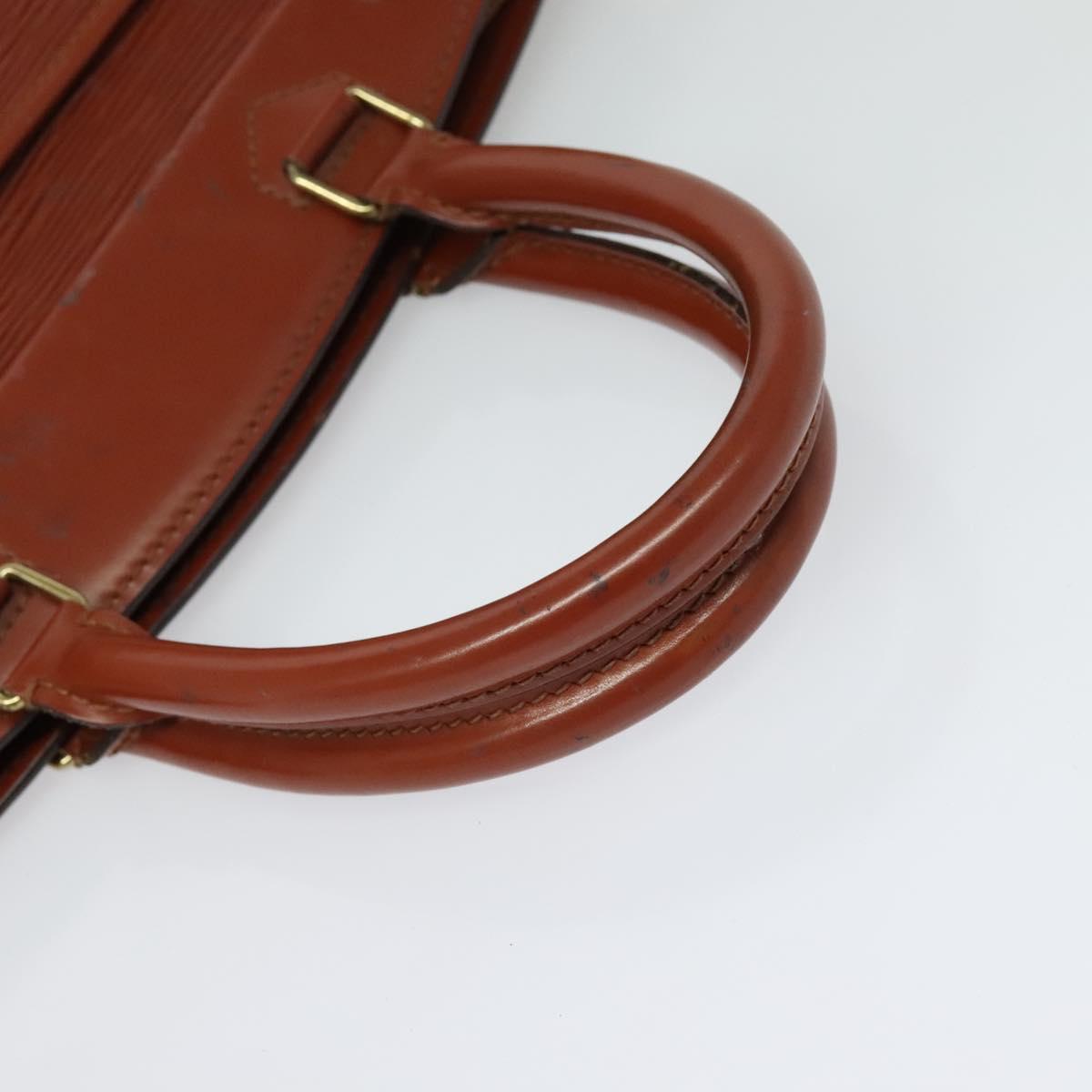LOUIS VUITTON Epi Riviera Hand Bag Brown M48183 LV Auth ep9737