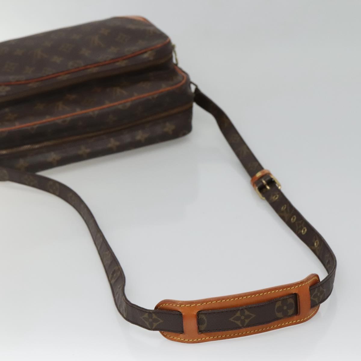 LOUIS VUITTON Monogram Nile Shoulder Bag M45244 LV Auth ep9778