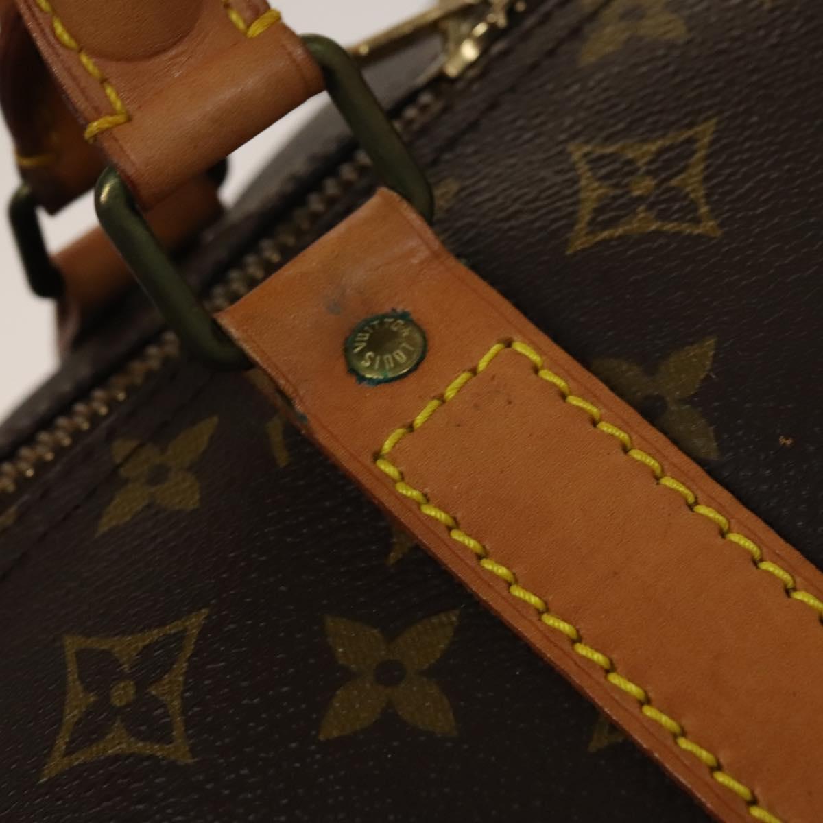 LOUIS VUITTON Monogram Keepall 60 Boston Bag M41422 LV Auth ep9860