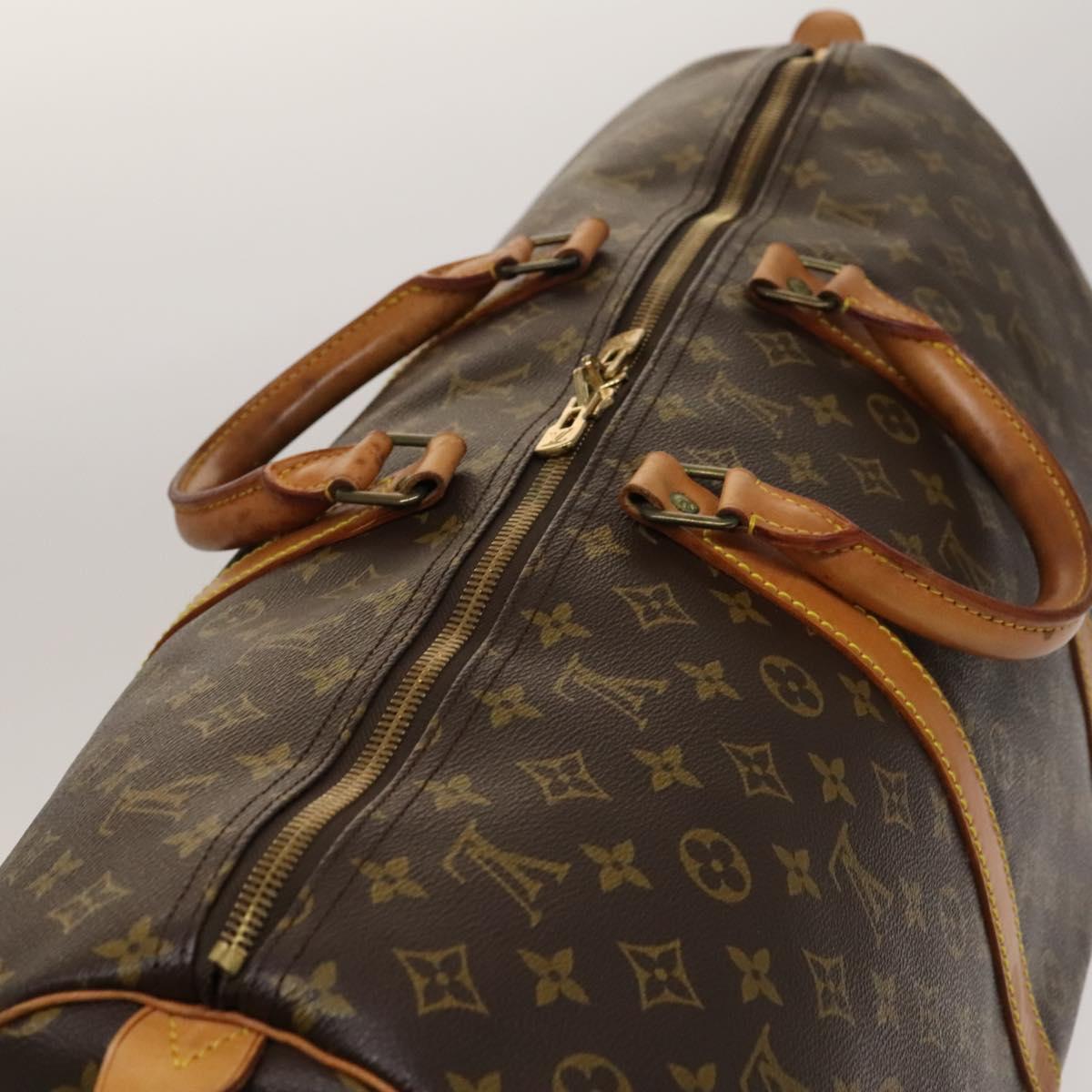LOUIS VUITTON Monogram Keepall 60 Boston Bag M41422 LV Auth ep9860