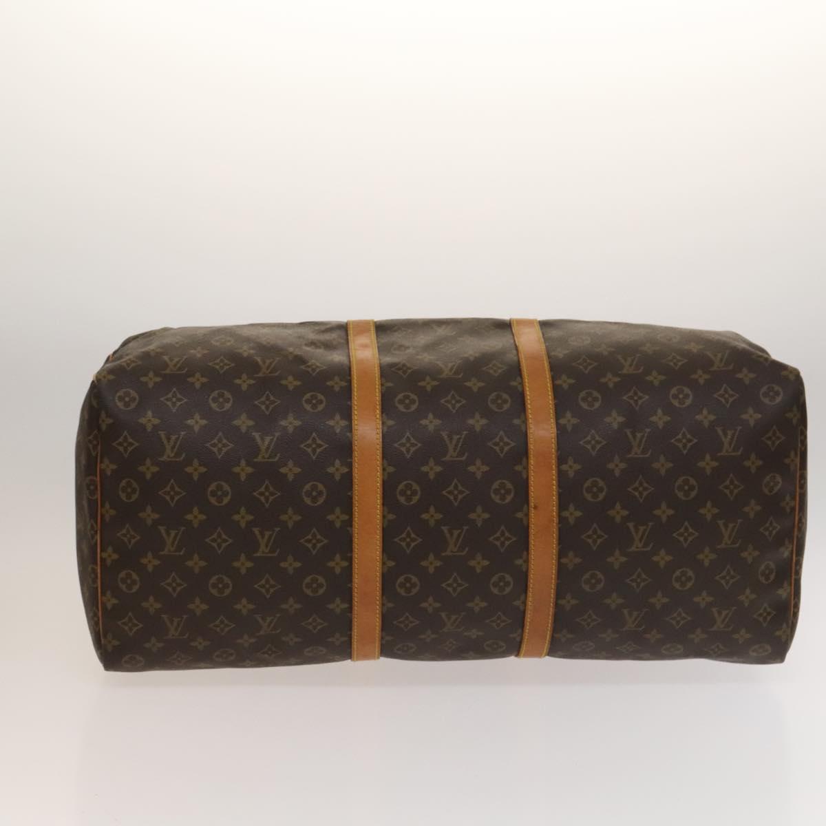 LOUIS VUITTON Monogram Keepall 60 Boston Bag M41422 LV Auth ep9860