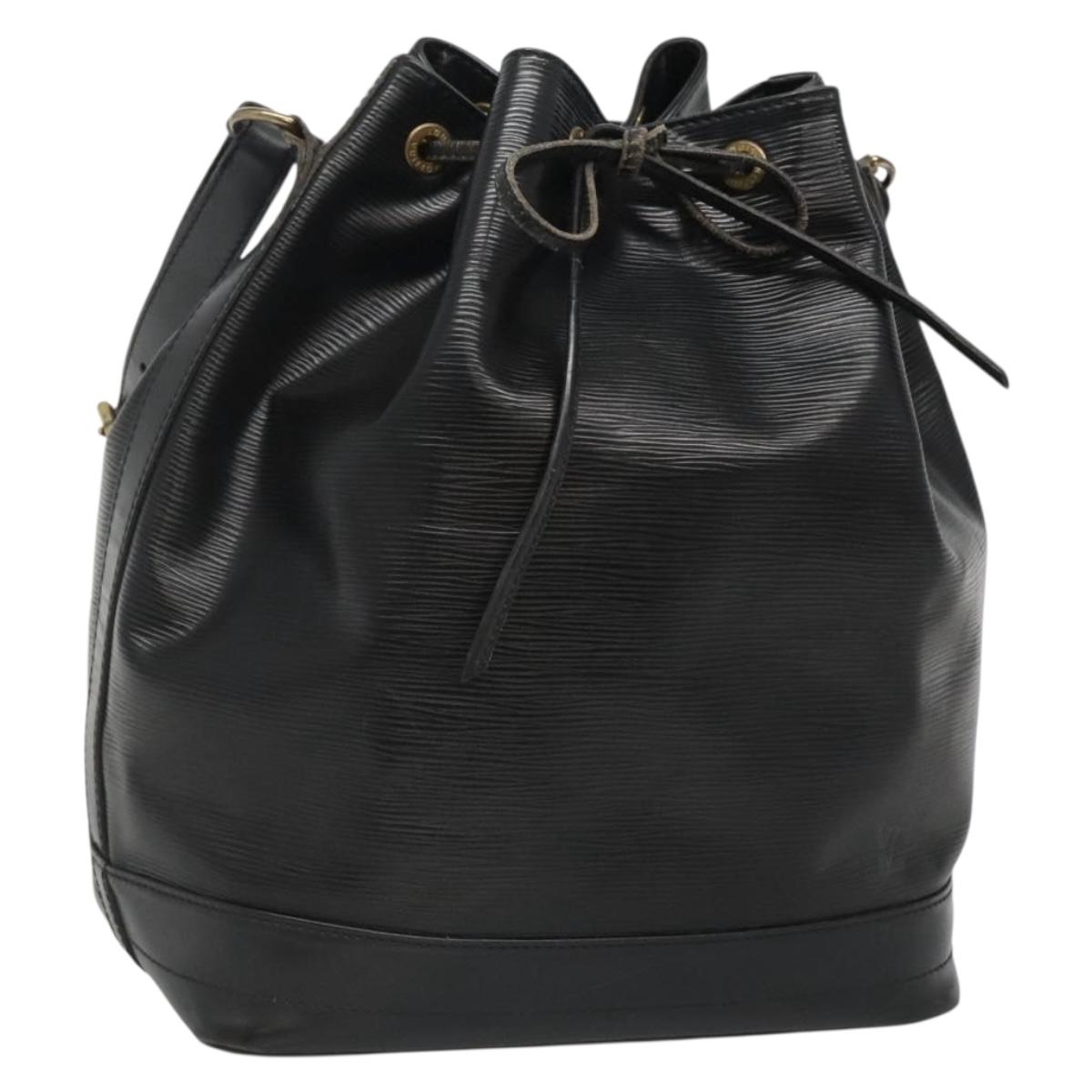 LOUIS VUITTON Epi Noe Shoulder Bag Black M44002 LV Auth ep9867