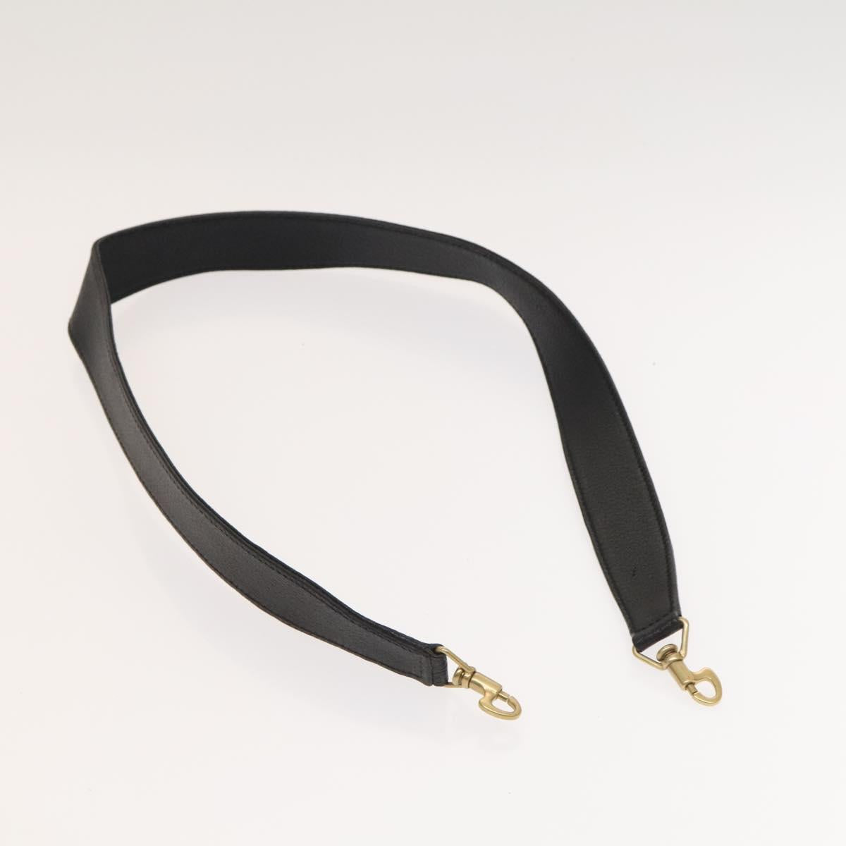 GUCCI Bamboo Hand Bag Suede 2way Black Gold 001 1998 1577 Auth ep9868