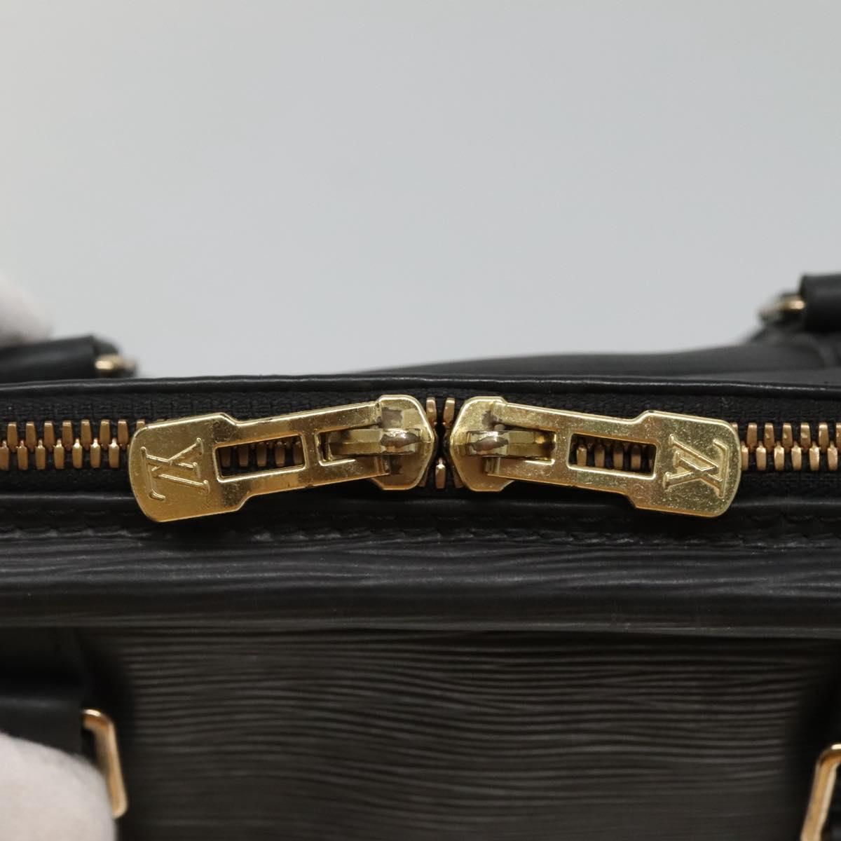 LOUIS VUITTON Epi Porte Documents Voyage Business Bag Black M54472 Auth ep9874