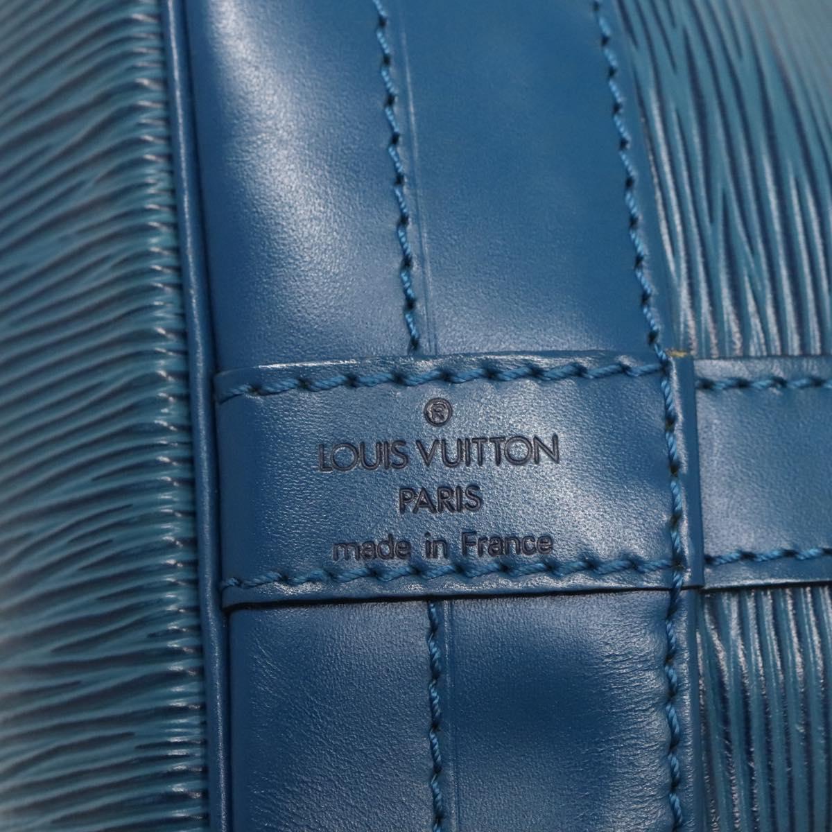 LOUIS VUITTON Epi Noe Shoulder Bag Toledo Blue M44005 LV Auth ep9920
