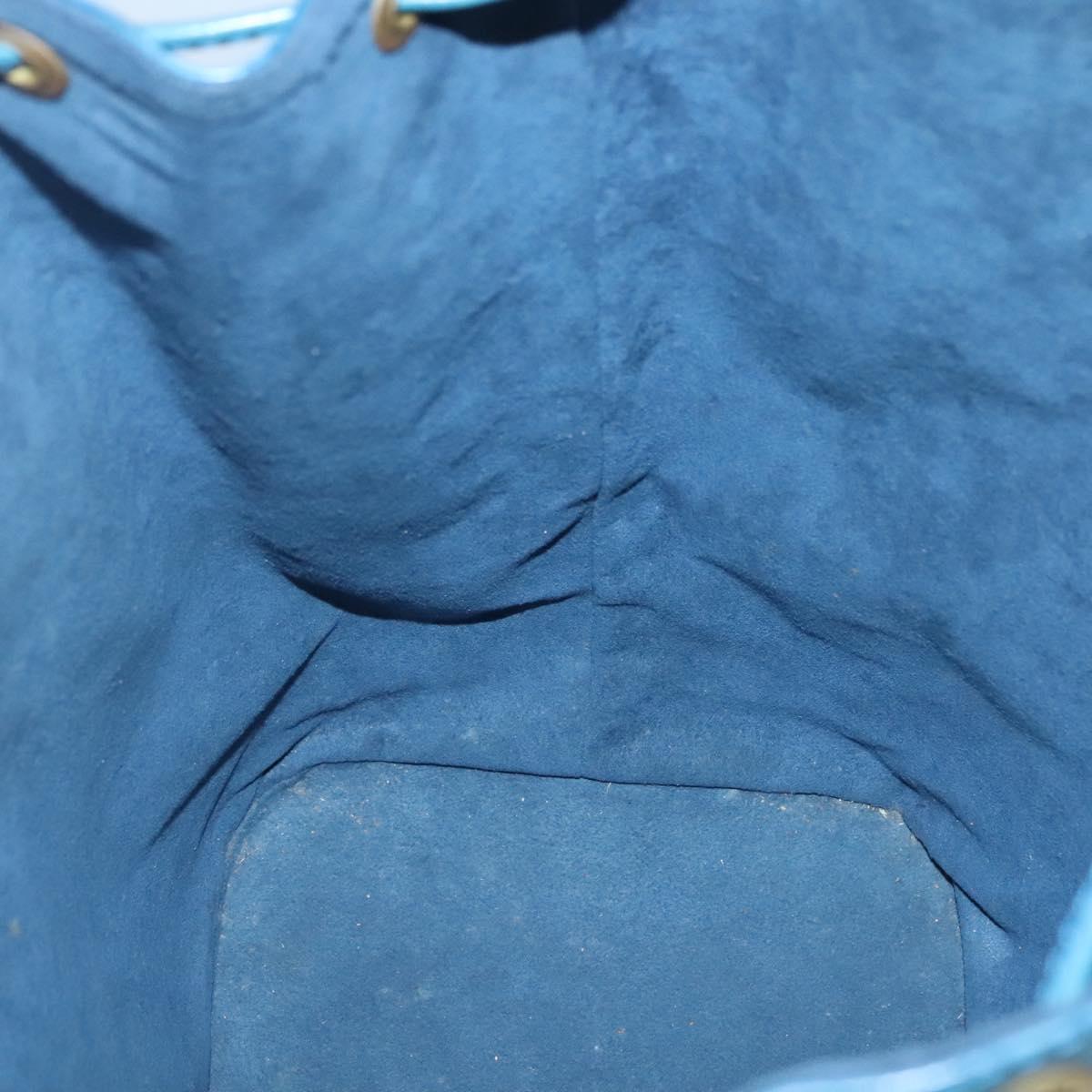 LOUIS VUITTON Epi Noe Shoulder Bag Toledo Blue M44005 LV Auth ep9920
