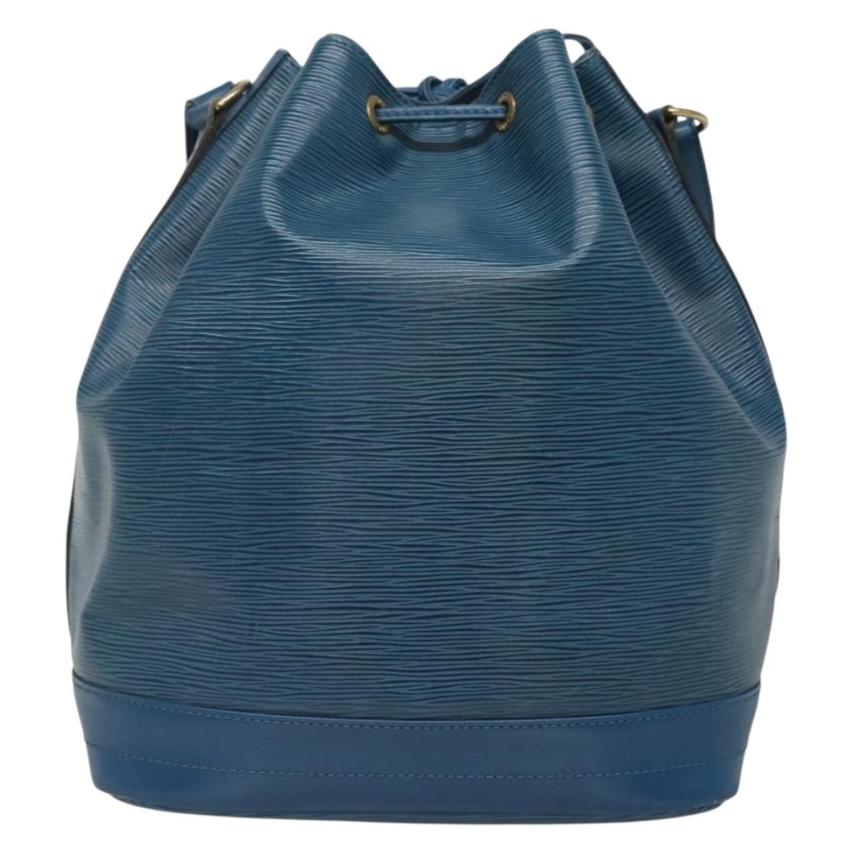 LOUIS VUITTON Epi Noe Shoulder Bag Toledo Blue M44005 LV Auth ep9920