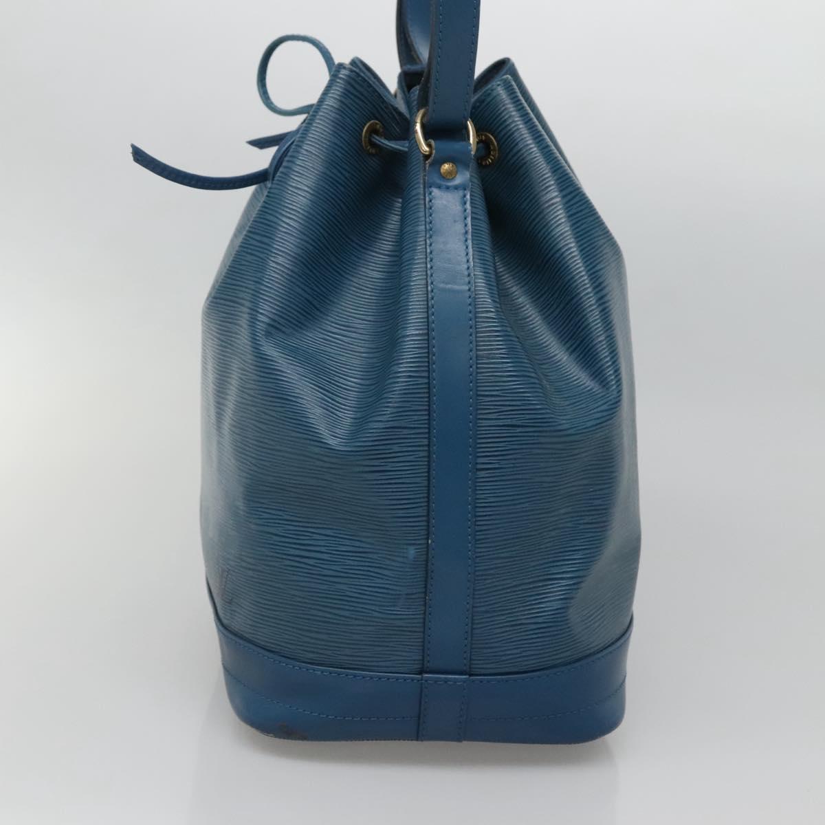 LOUIS VUITTON Epi Noe Shoulder Bag Toledo Blue M44005 LV Auth ep9920