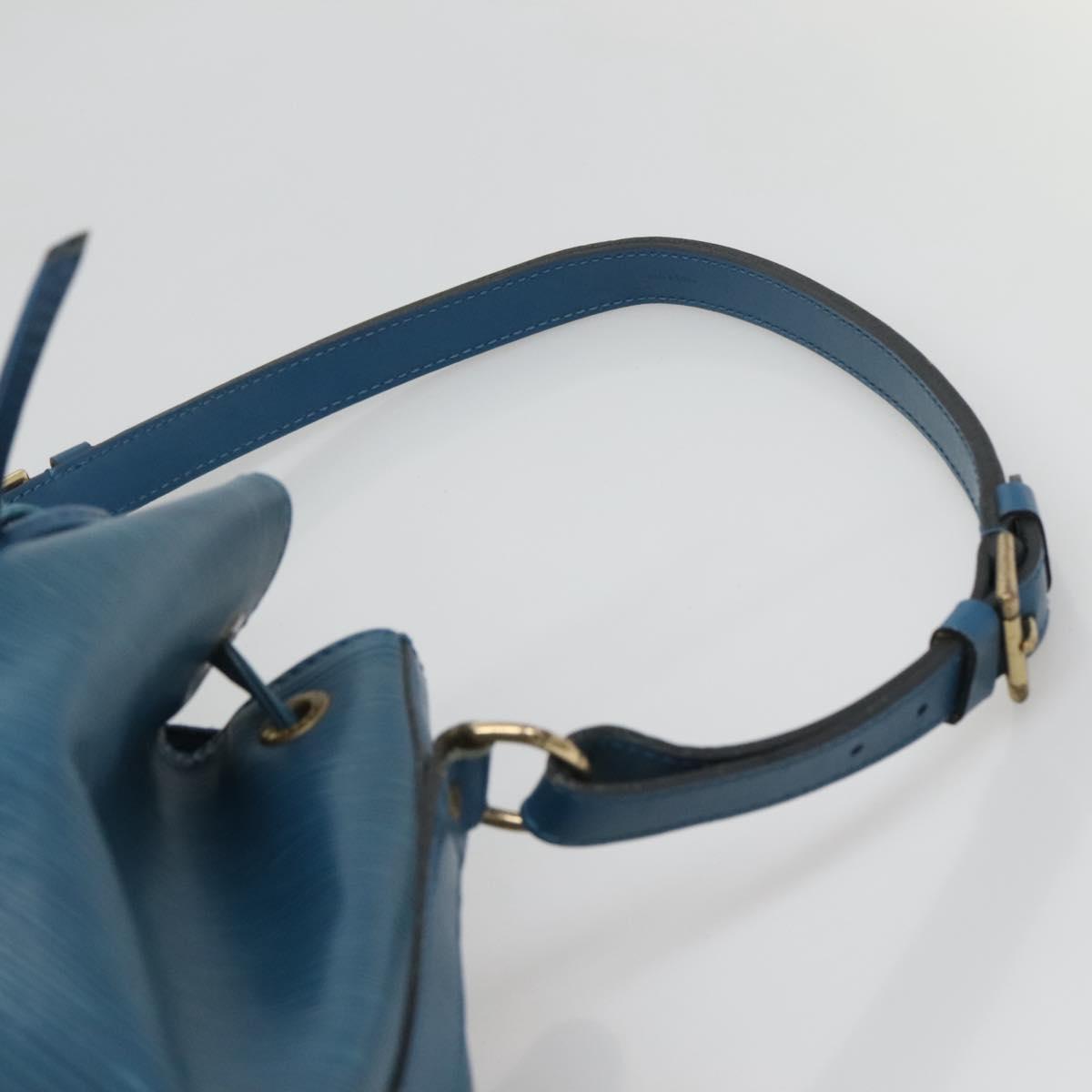 LOUIS VUITTON Epi Noe Shoulder Bag Toledo Blue M44005 LV Auth ep9920