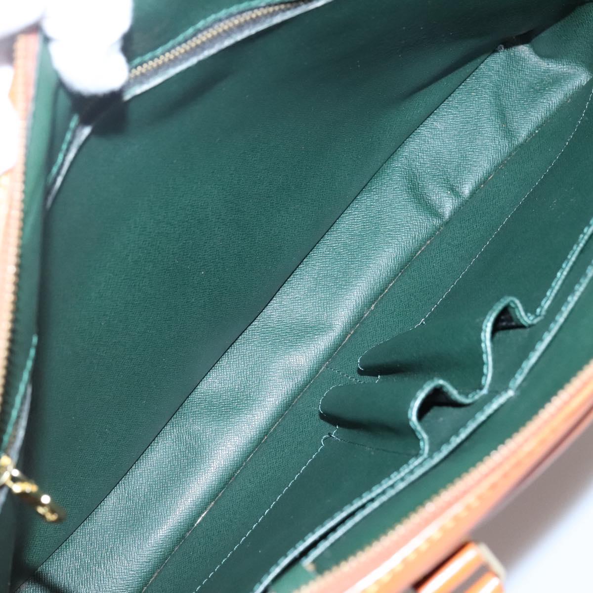 LOUIS VUITTON Epi Porte Documents Voyage Bag Zipangu Gold M54478 LV Auth ep9926