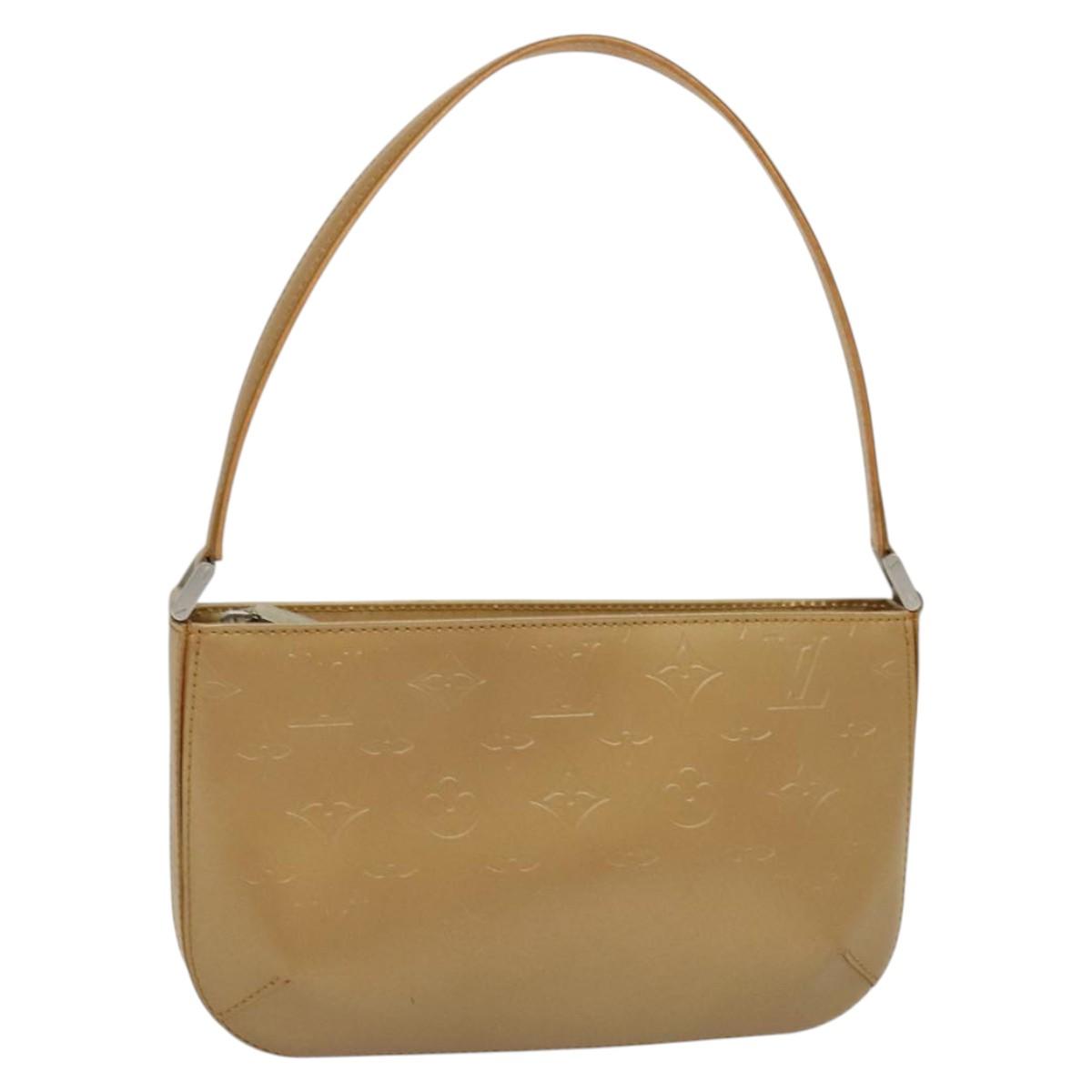LOUIS VUITTON Monogram matt Fowler Hand Bag Amble M55147 LV Auth ep9932