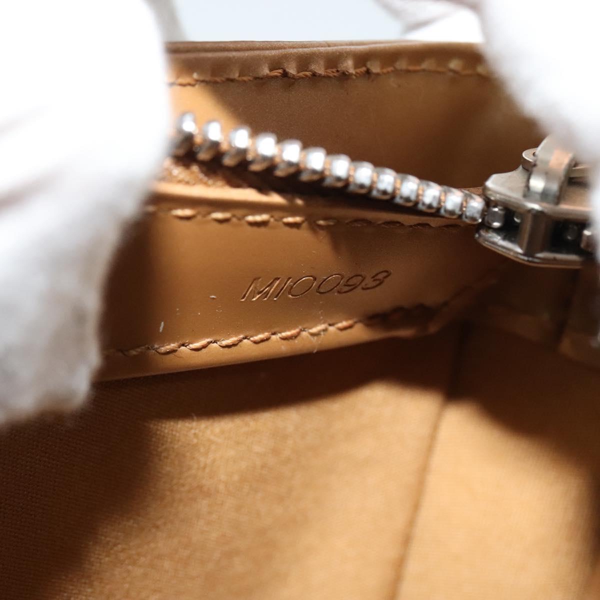LOUIS VUITTON Monogram matt Fowler Hand Bag Amble M55147 LV Auth ep9932