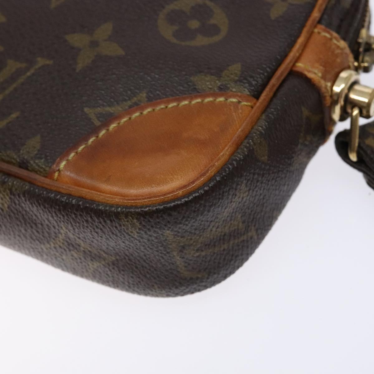LOUIS VUITTON Monogram Marly Dragonne PM Clutch Bag M51827 LV Auth ep9936