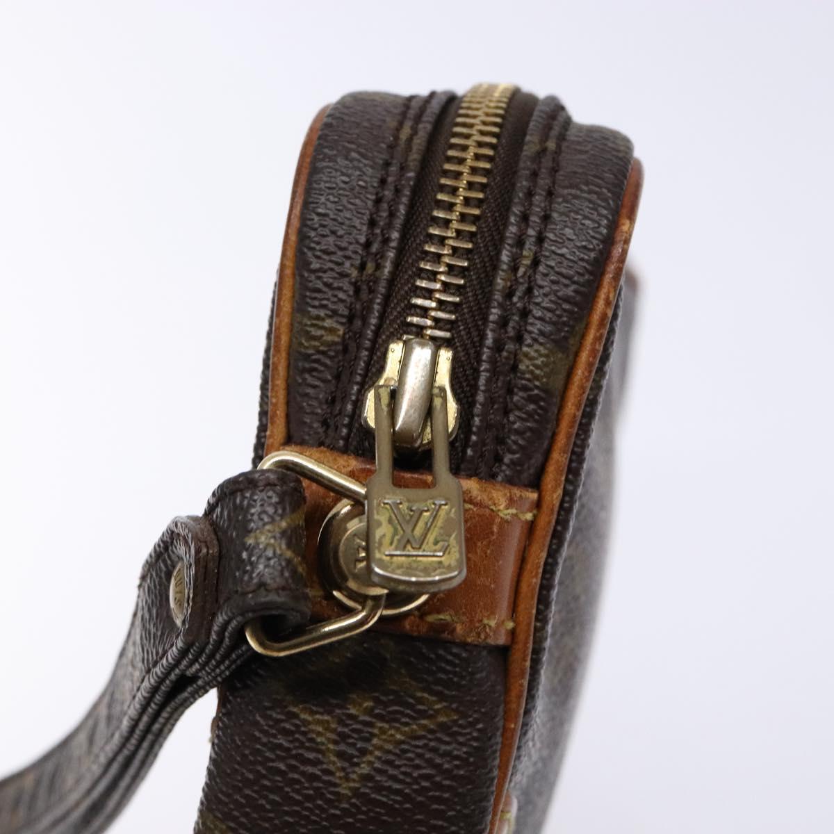 LOUIS VUITTON Monogram Marly Dragonne PM Clutch Bag M51827 LV Auth ep9936