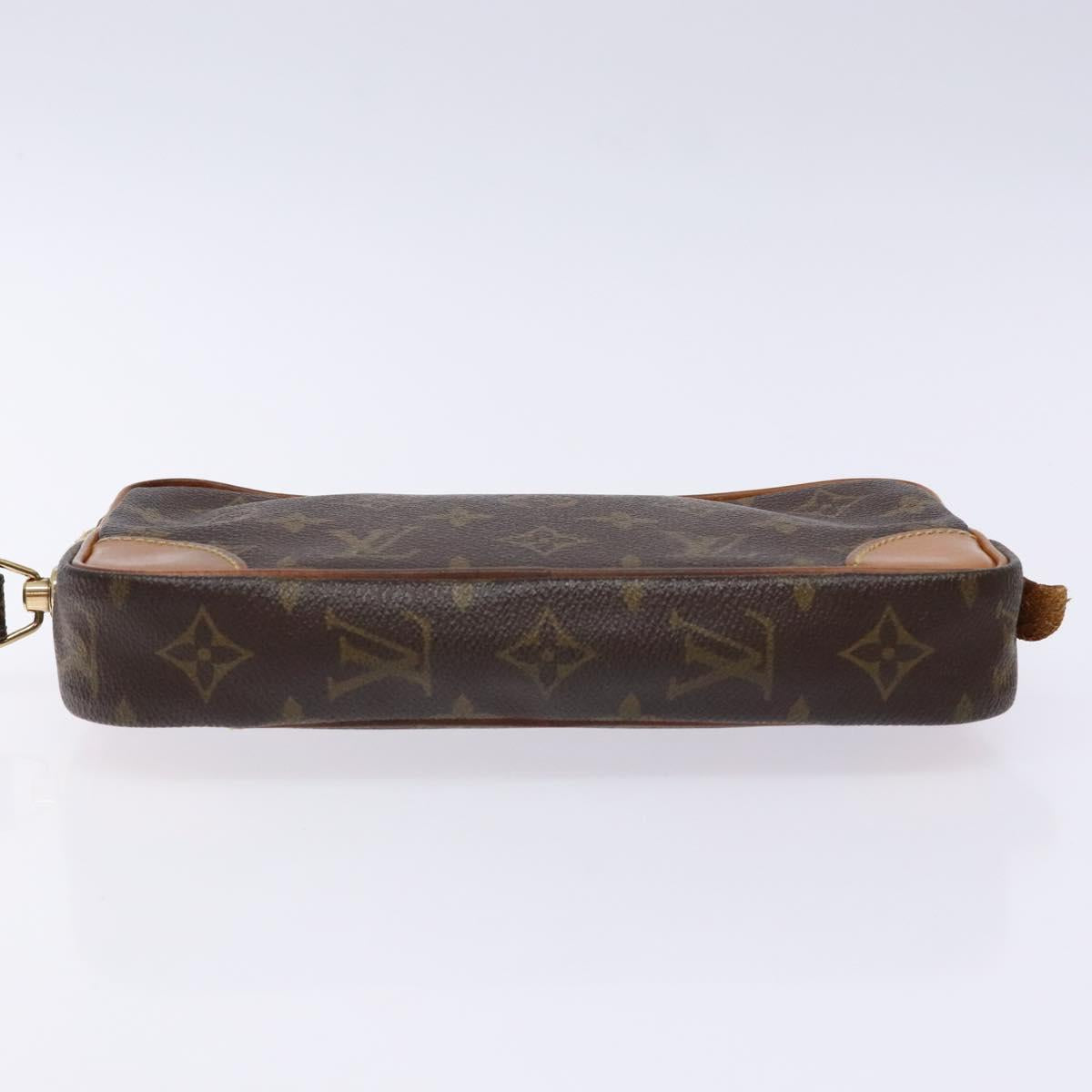 LOUIS VUITTON Monogram Marly Dragonne PM Clutch Bag M51827 LV Auth ep9936