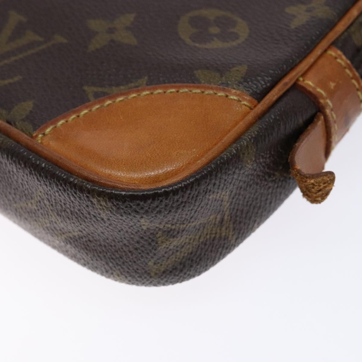 LOUIS VUITTON Monogram Marly Dragonne PM Clutch Bag M51827 LV Auth ep9936
