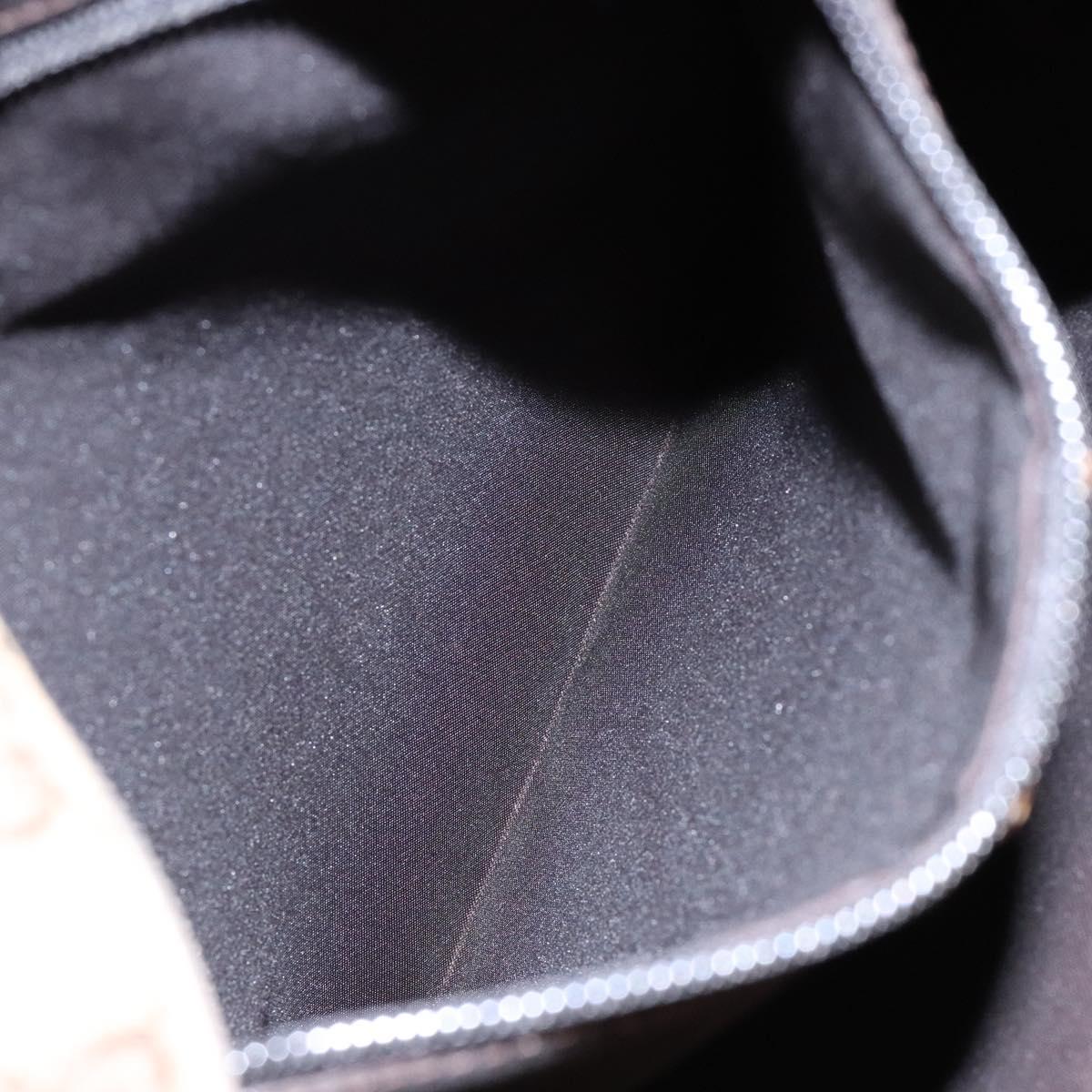 GUCCI GG Canvas Tote Bag Beige Silver 019 0401 Auth ep9945