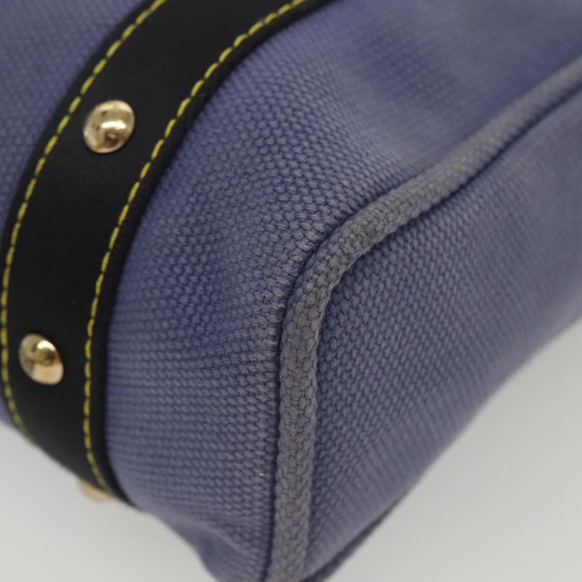 LOUIS VUITTON Antigua Cabas MM Tote Bag Blue M40087 LV Auth ep9985