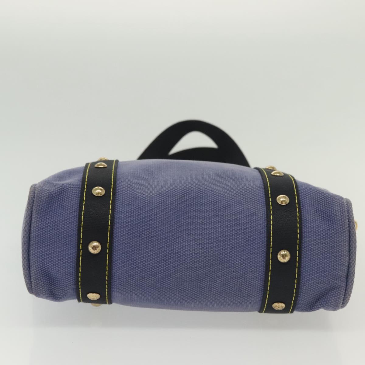 LOUIS VUITTON Antigua Cabas MM Tote Bag Blue M40087 LV Auth ep9985