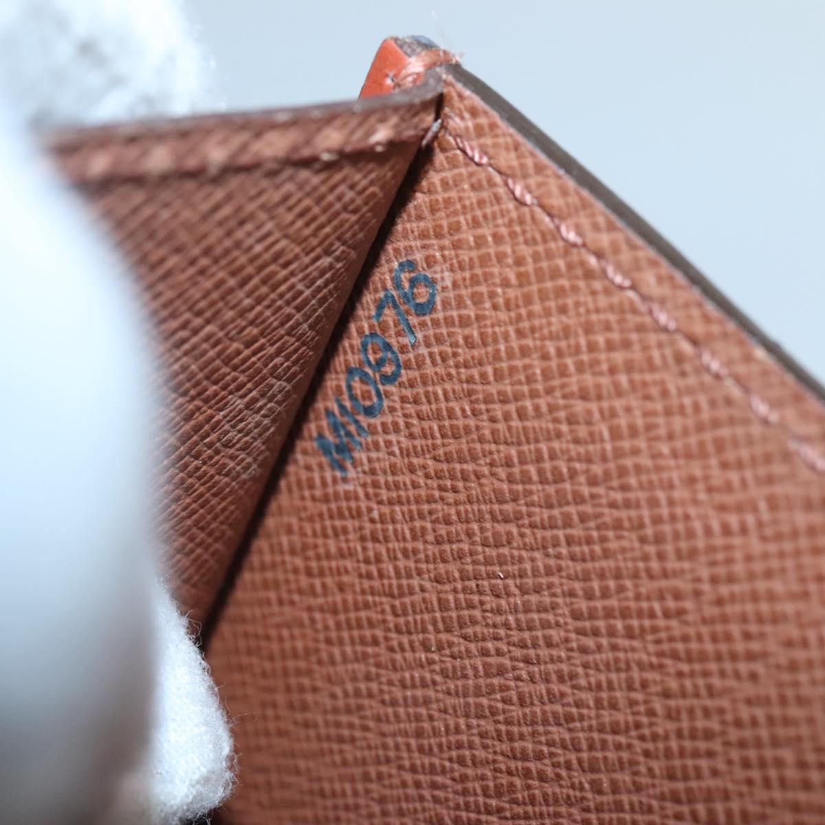 LOUIS VUITTON Epi Serviette Ambassador Business Bag Brown M54413 LV Auth ep9999