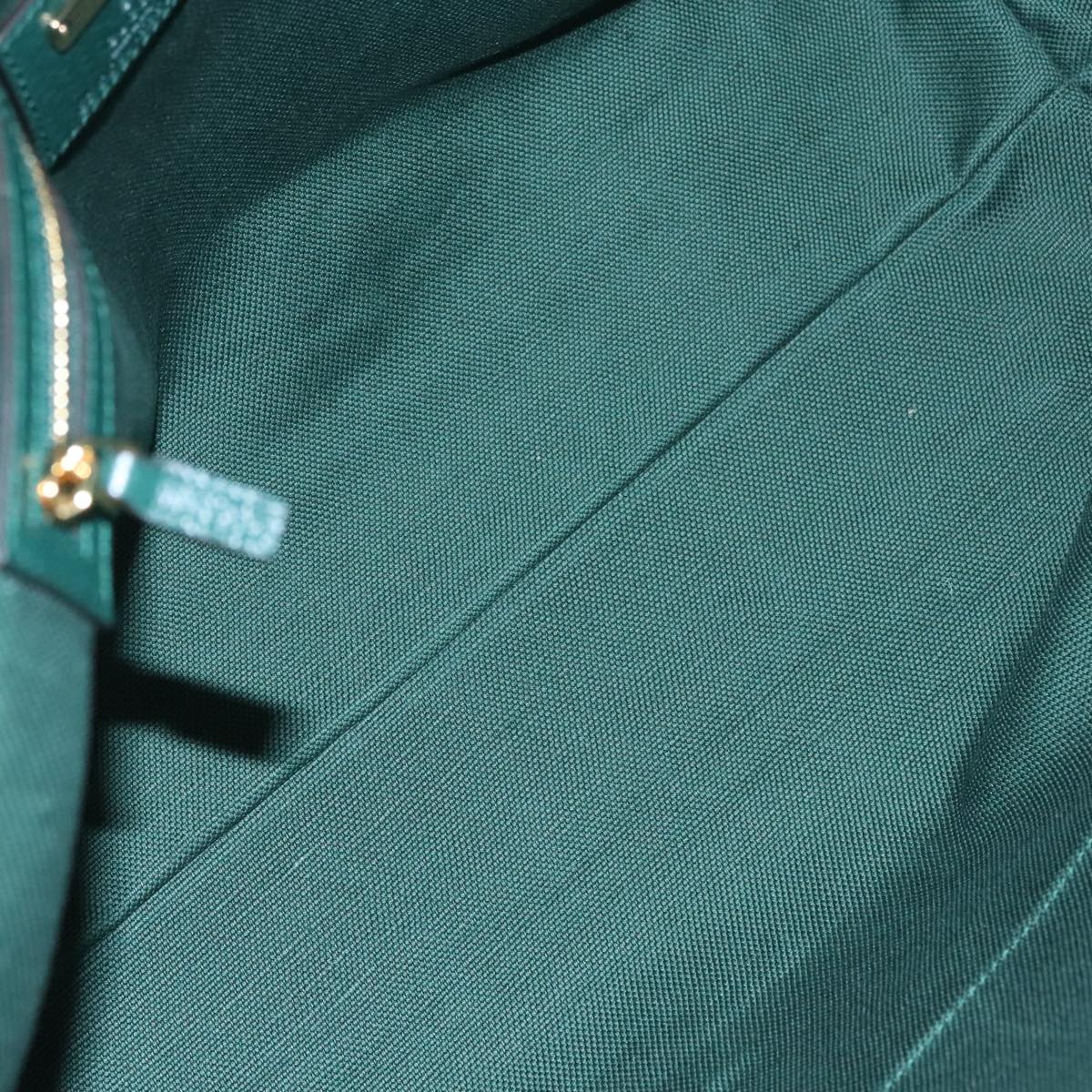 GUCCI Ofidia GUCCI 100th Anniversary Tote Bag Canvas Green 676681 Auth FF3899AV