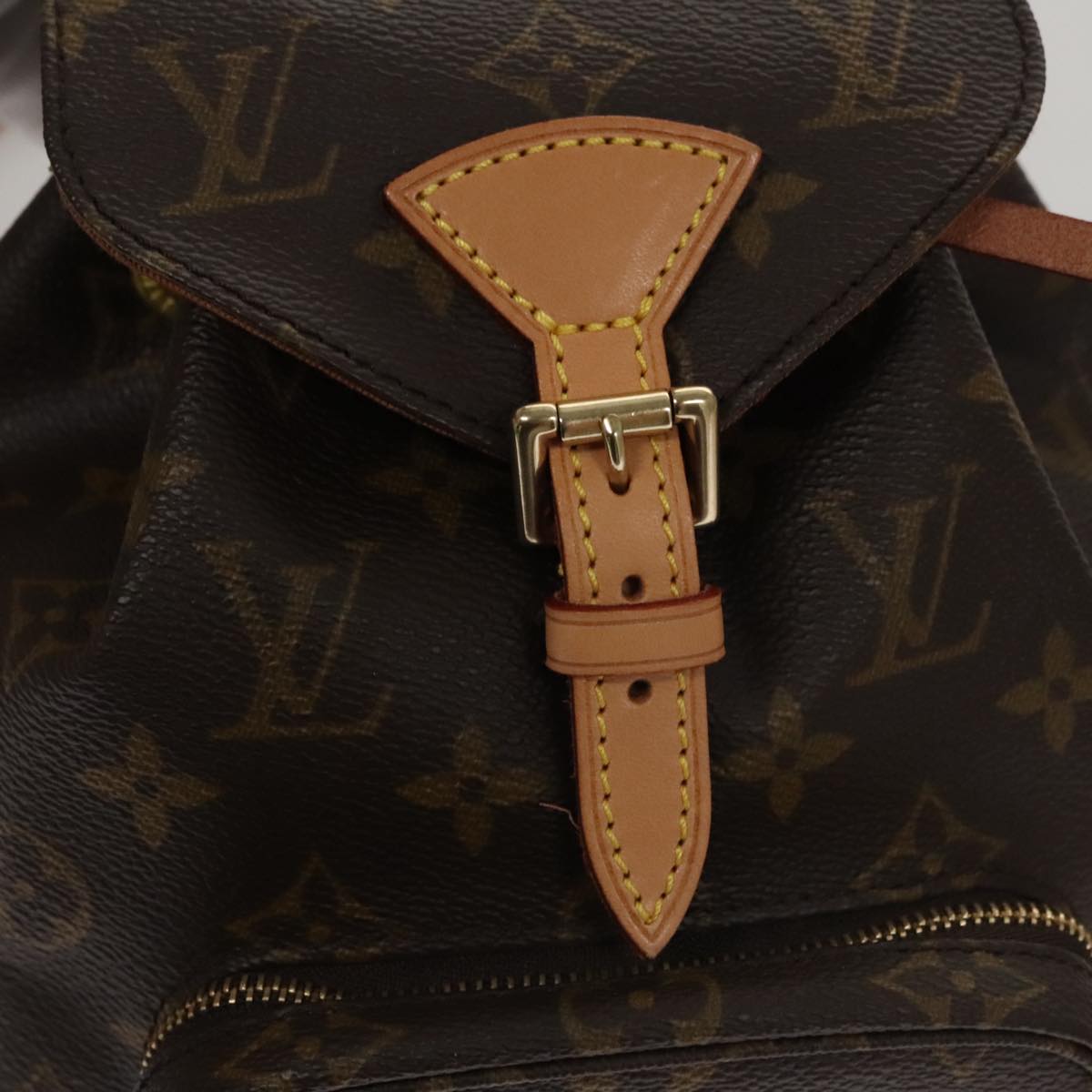 LOUIS VUITTON Monogram Montsouris PM Backpack M51137 LV Auth FF4266SV