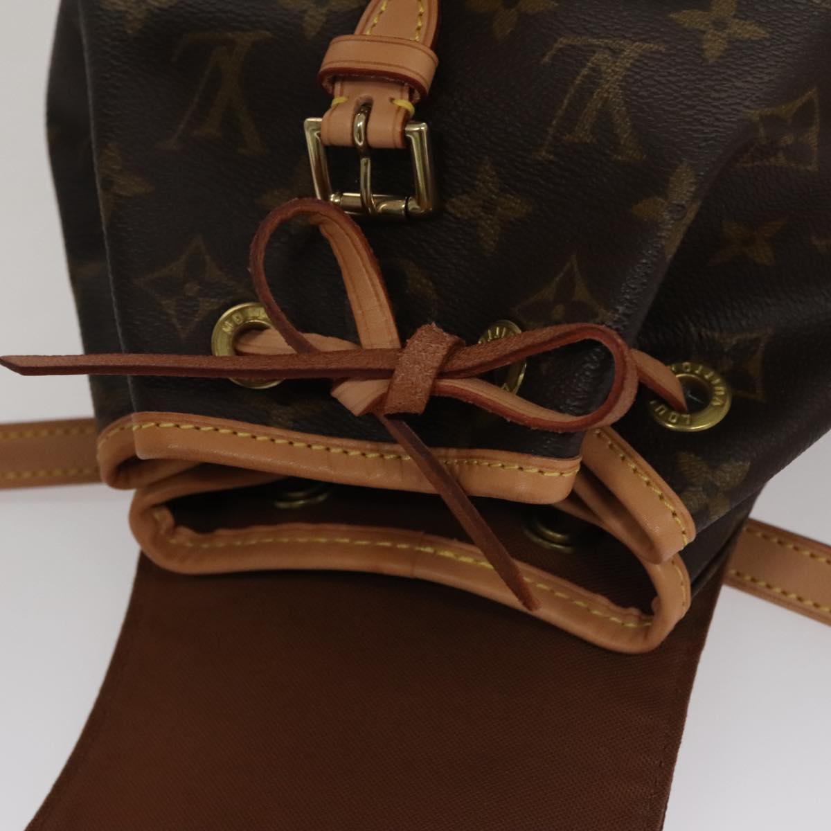 LOUIS VUITTON Monogram Montsouris PM Backpack M51137 LV Auth FF4266SV