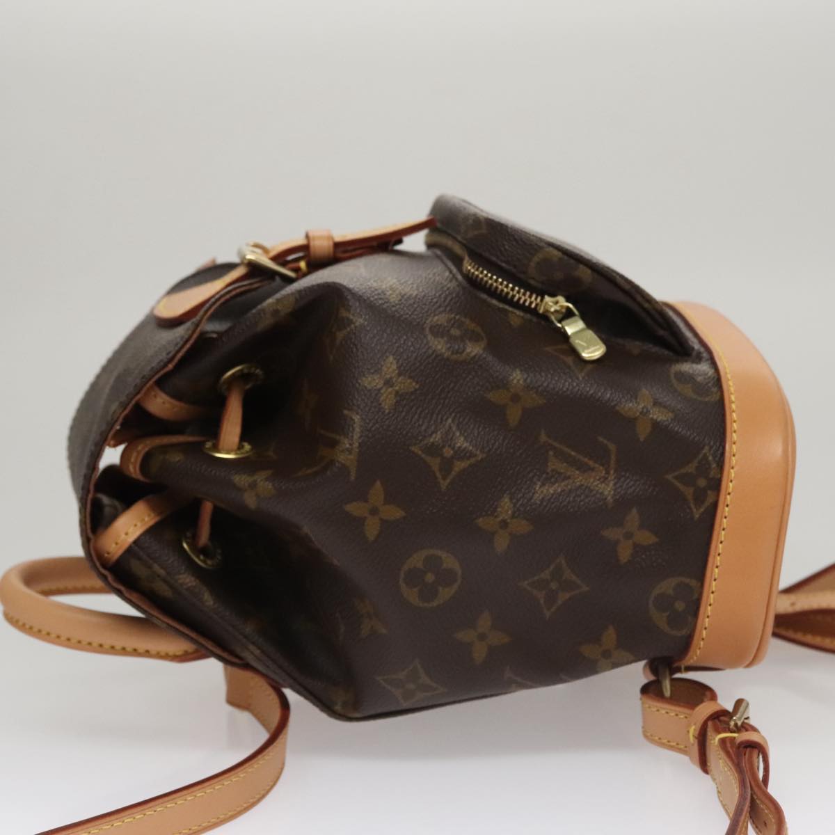 LOUIS VUITTON Monogram Montsouris PM Backpack M51137 LV Auth FF4266SV