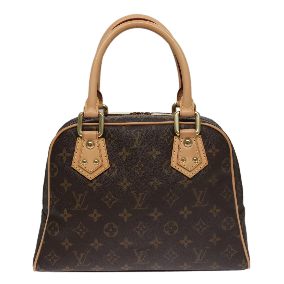 LOUIS VUITTON Monogram Manhattan PM Hand Bag M40026 LV Auth FF5979SAV