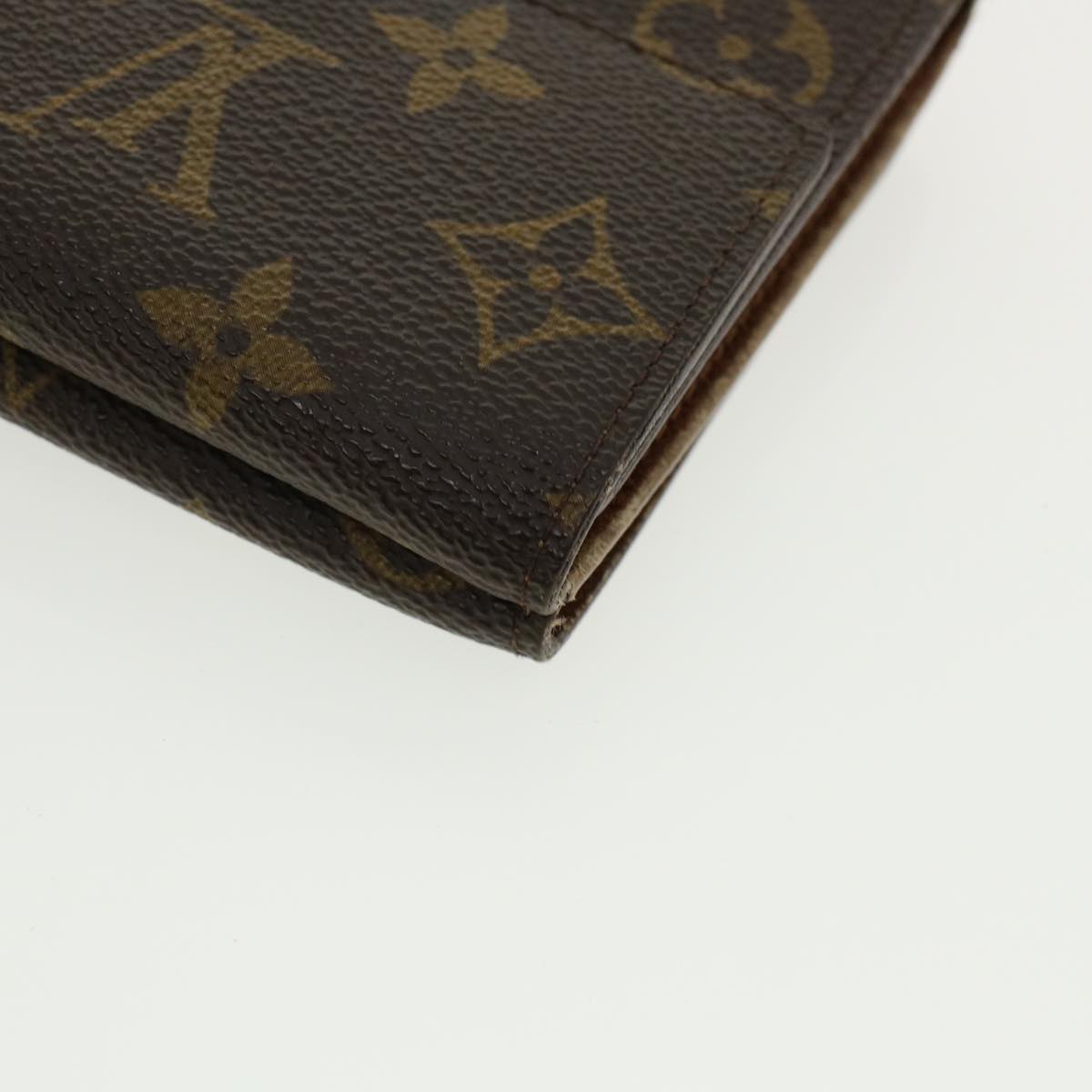 LOUIS VUITTON Monogram Portefeuille Elise Wallet M61654 LV Auth fm2030