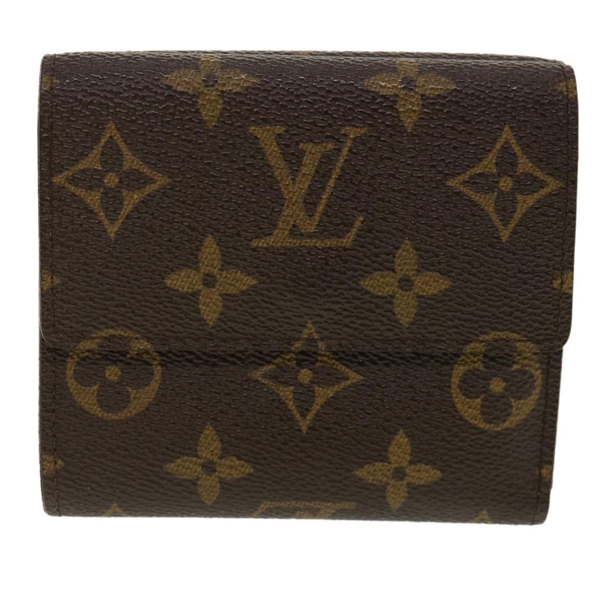 LOUIS VUITTON Monogram Portefeuille Elise Wallet M61654 LV Auth fm2030