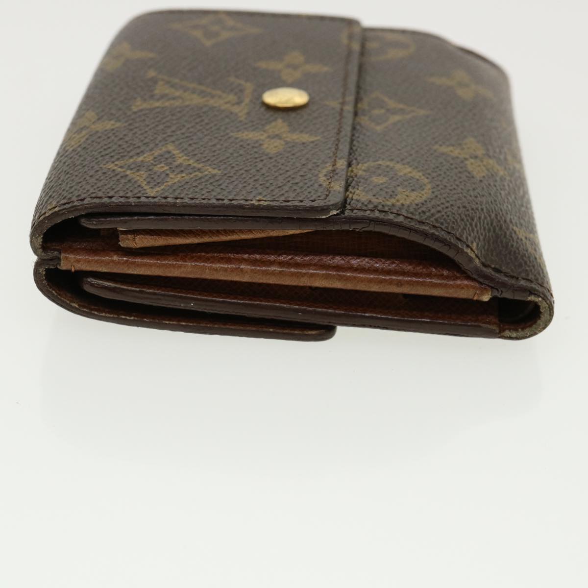 LOUIS VUITTON Monogram Portefeuille Elise Wallet M61654 LV Auth fm2030