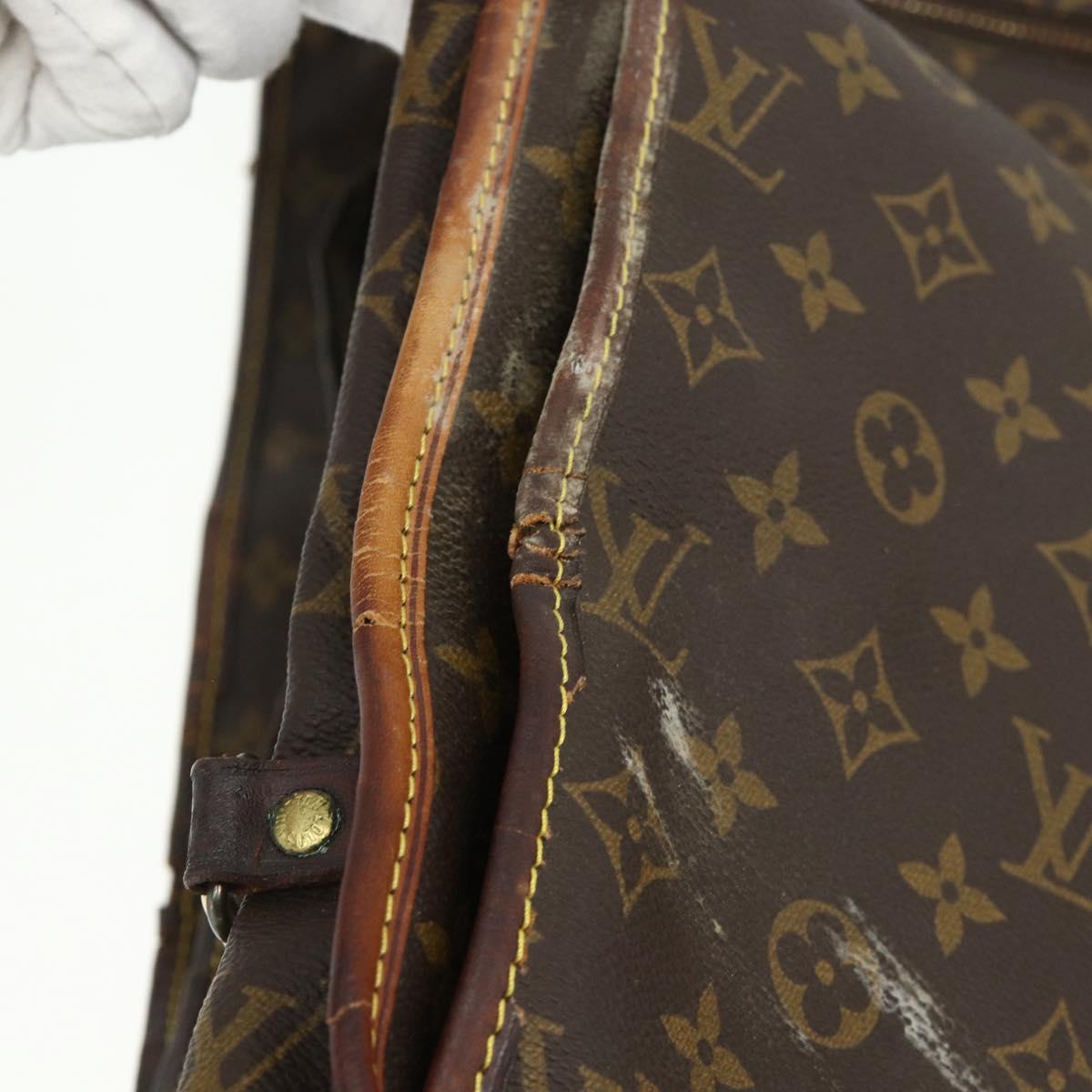 LOUIS VUITTON Monogram Portable Cabin Garment Cover M23420 LV Auth fm2176
