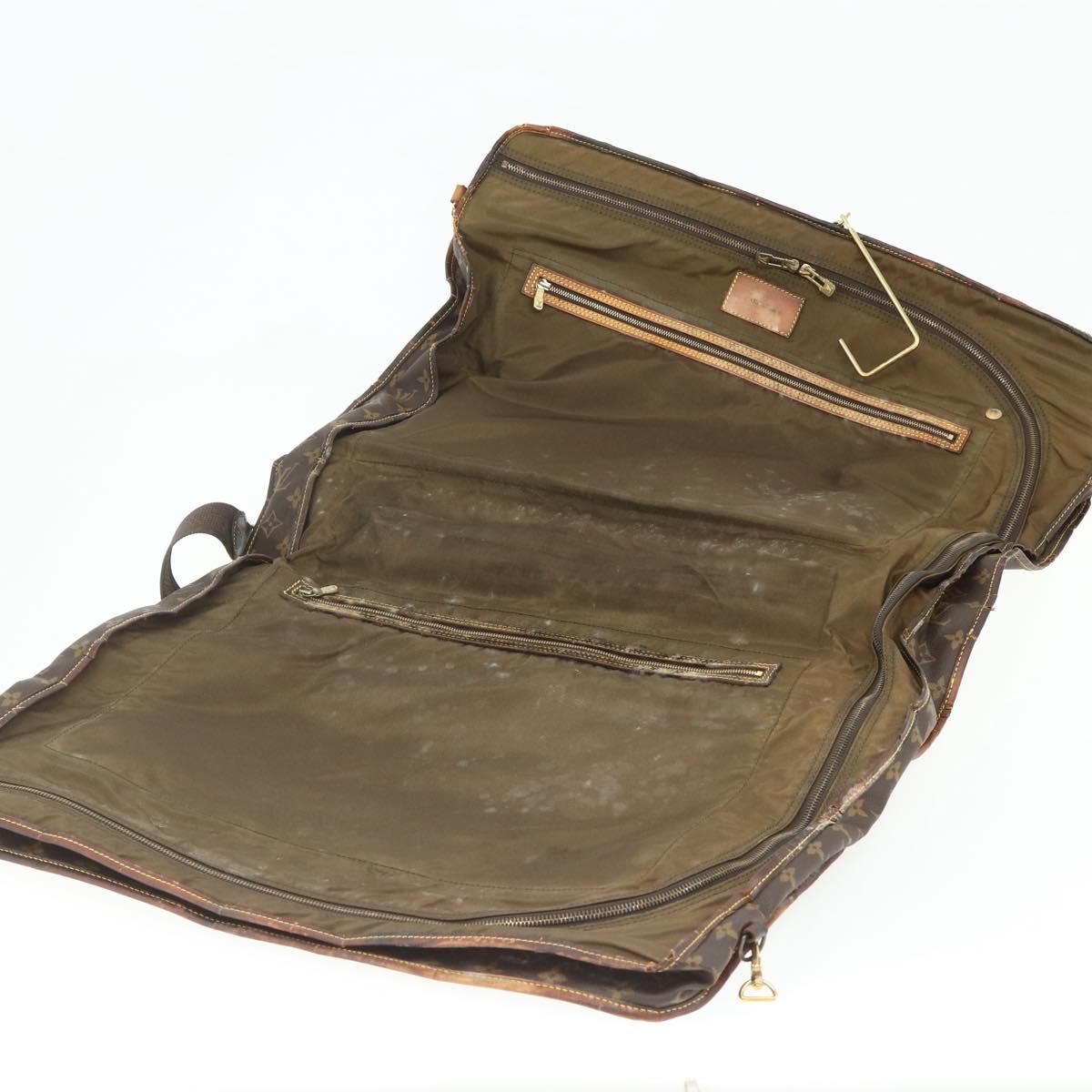 LOUIS VUITTON Monogram Portable Cabin Garment Cover M23420 LV Auth fm2176