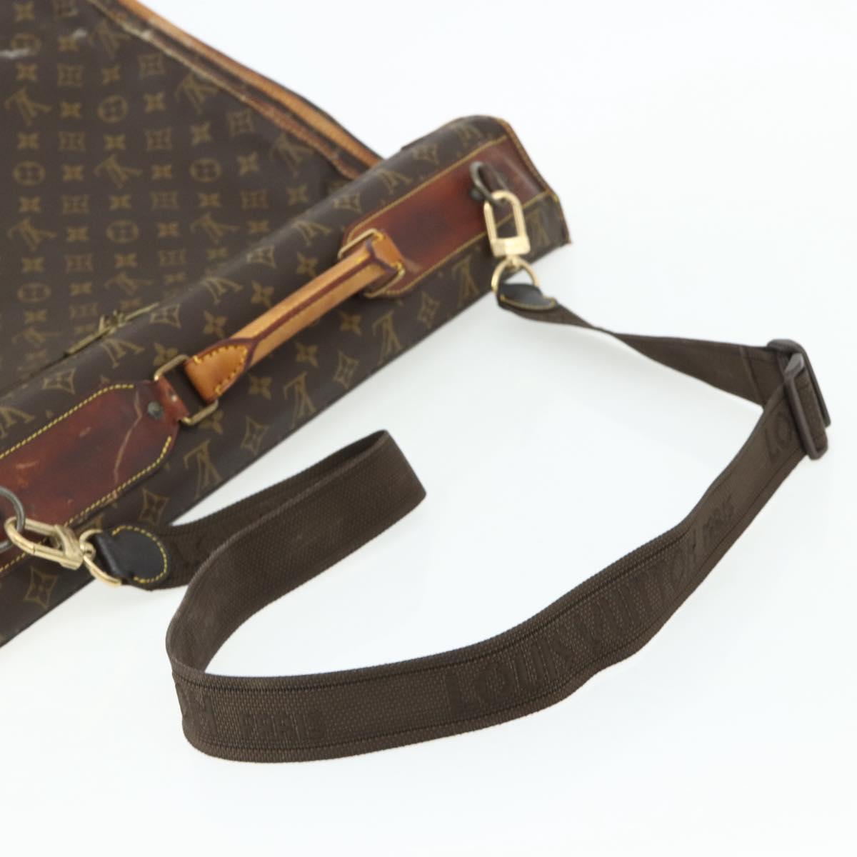 LOUIS VUITTON Monogram Portable Cabin Garment Cover M23420 LV Auth fm2176