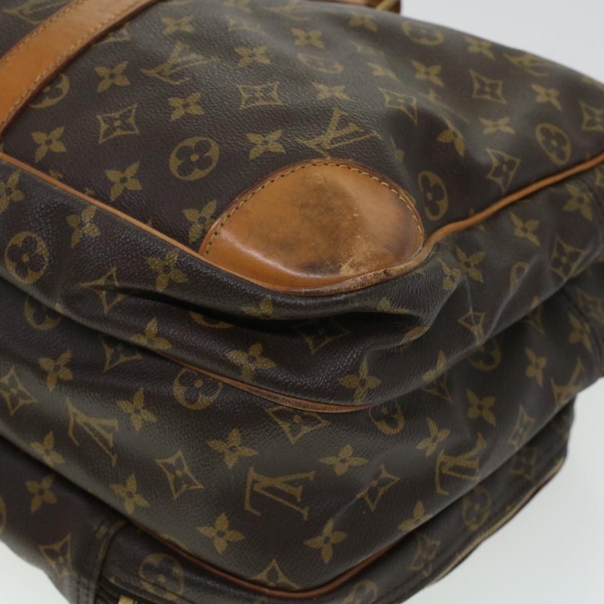 LOUIS VUITTON Monogram Sac Trois Posh 50 Boston Bag M41376 LV Auth fm2454