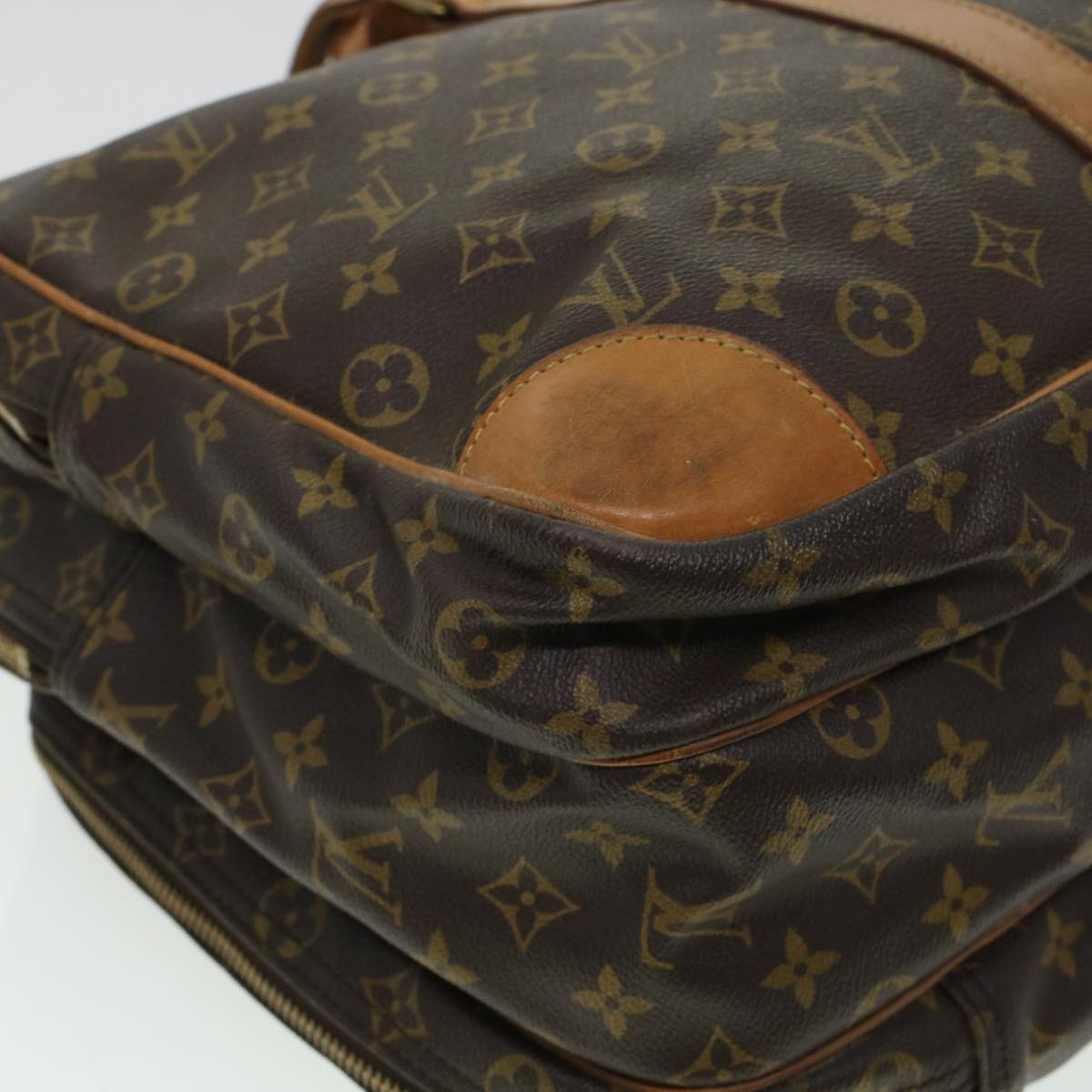 LOUIS VUITTON Monogram Sac Trois Posh 50 Boston Bag M41376 LV Auth fm2454